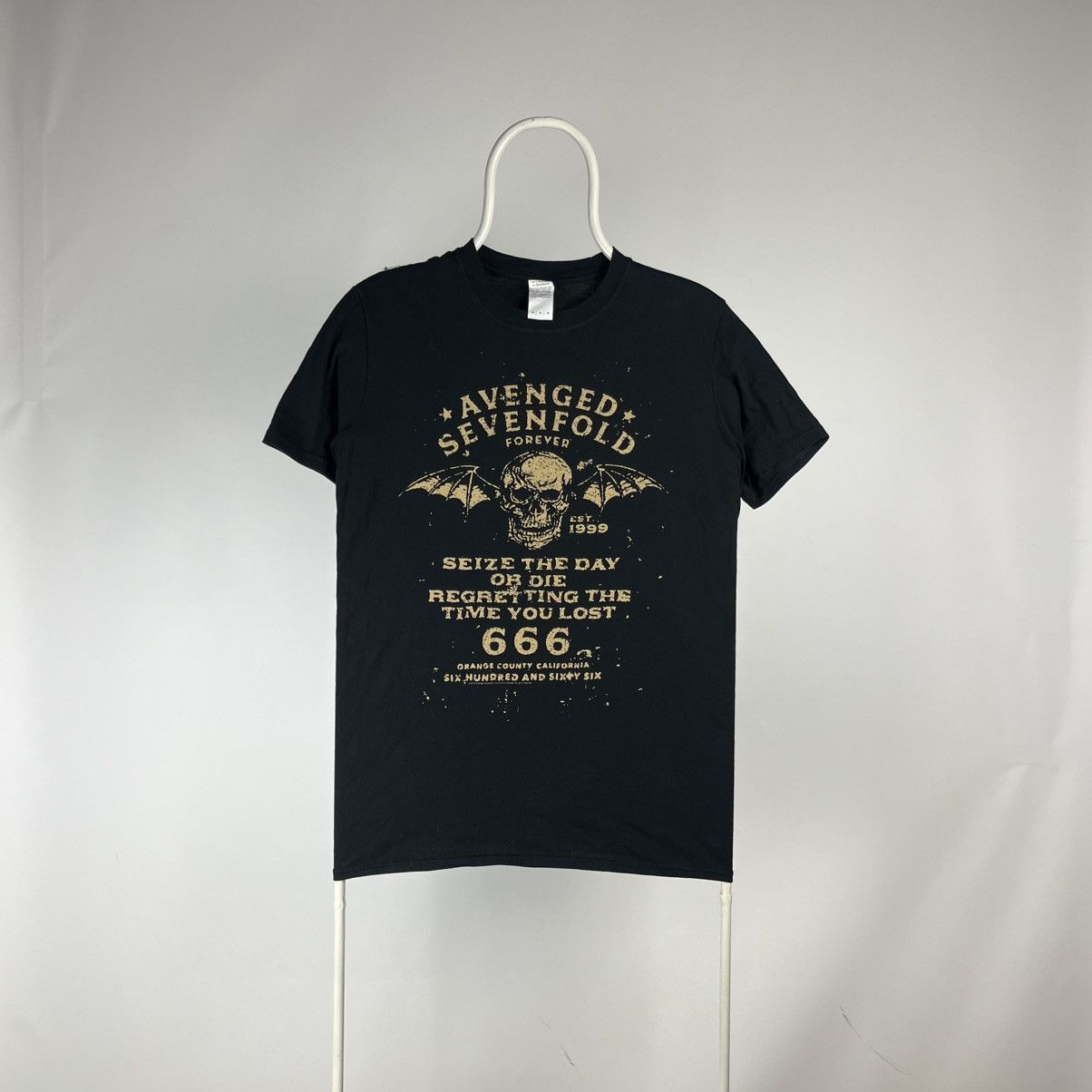 Band Tees Avenged sevenfold Tshirt rock 666 size Medium Size US M / EU 48-50 / 2 - 1 Thumbnail