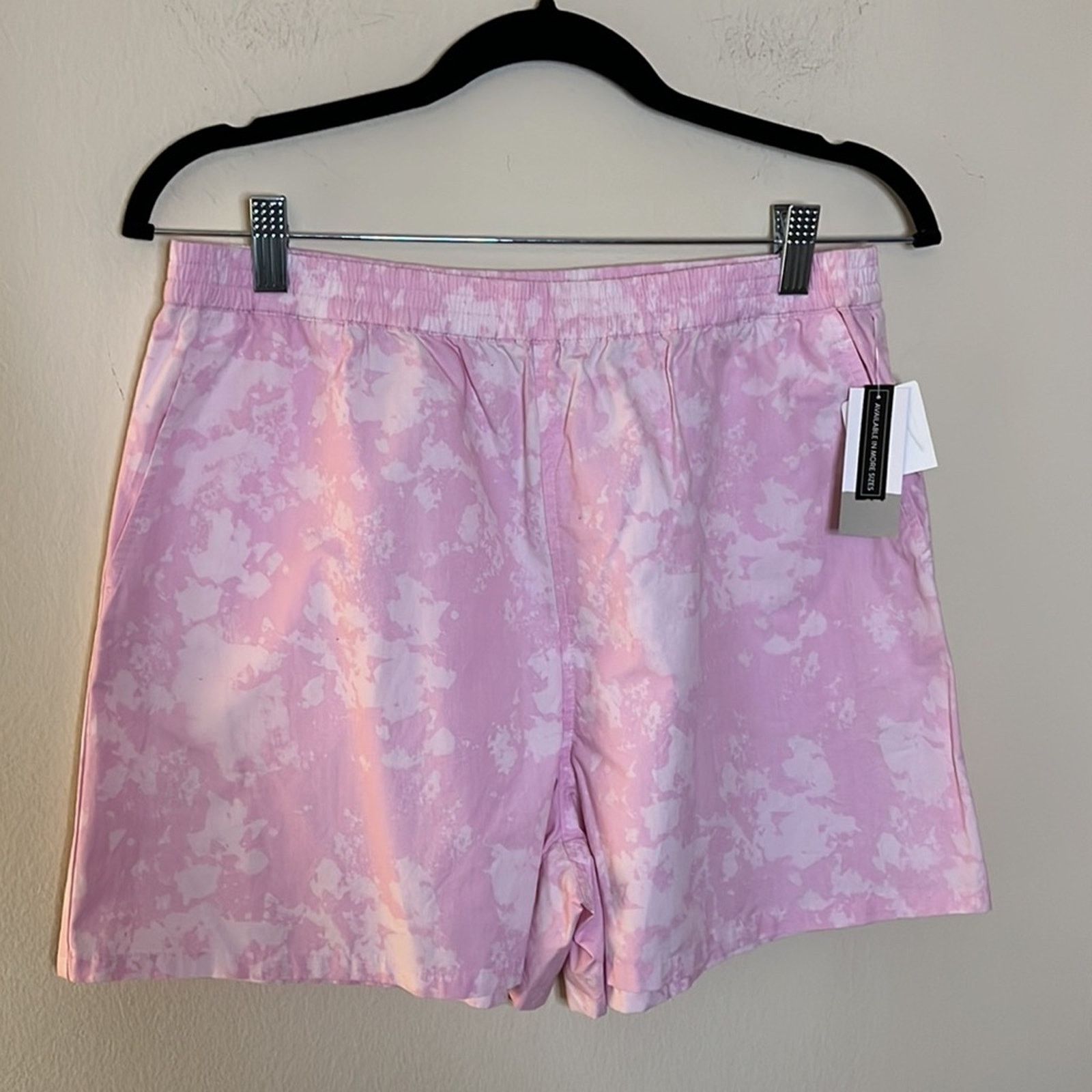 BP. bp Pink Soft Splash Athletic Shorts Size M Size 26" / US 2 / IT 38 - 4 Thumbnail