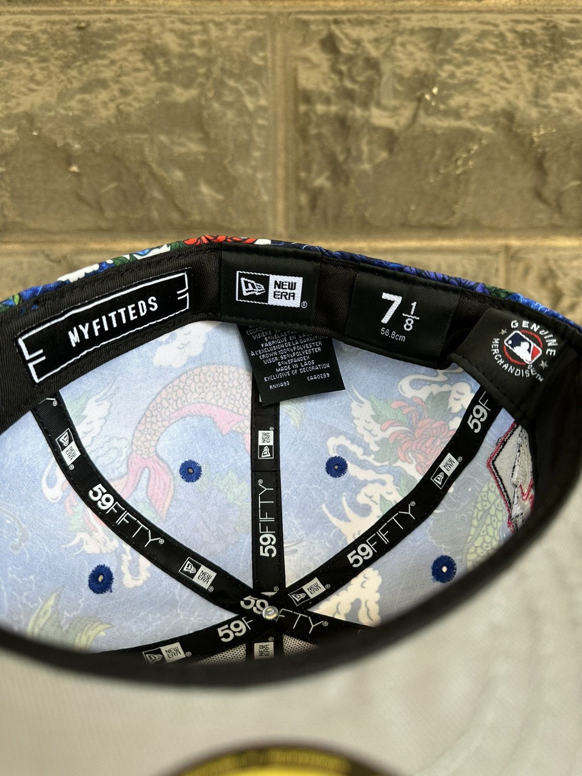 MLB × New Era × Supreme 7 1/8 Colorado Rockies 25th Anniversary Koi Pond Rockwell Size ONE SIZE - 12 Thumbnail