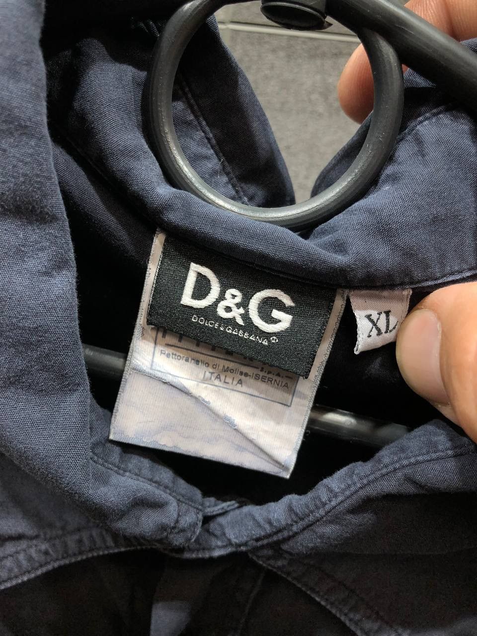 Dolce & Gabbana Mens Vintage Dolce & Gabbana Shirt Button Up Big Logo Size US XL / EU 56 / 4 - 10 Thumbnail