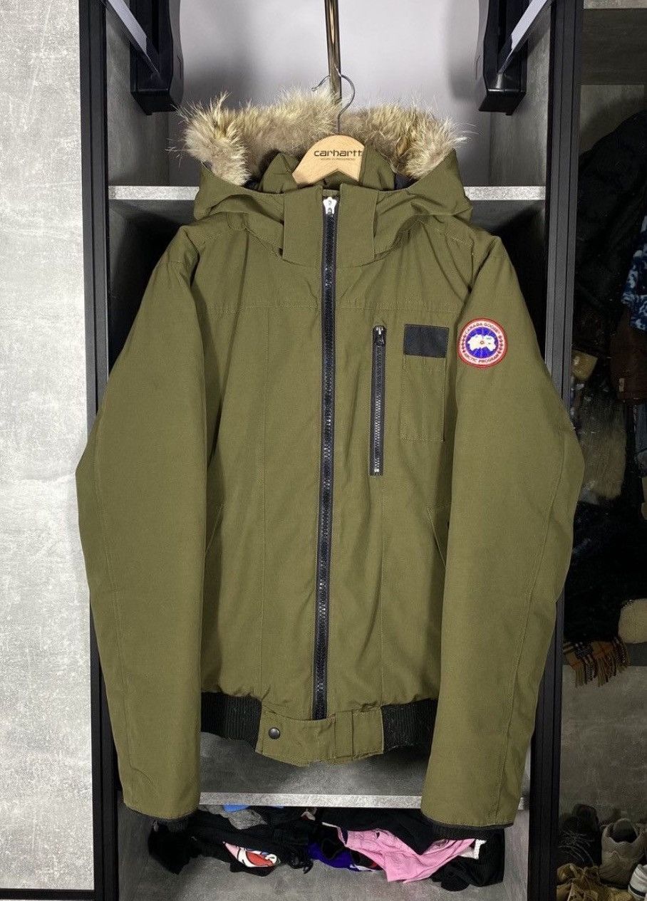 Canada Goose × Vintage CANADA GOOSE CHILLIWACK BOMBER STYLE DOWN PUFFER JACKET COAT Size US L / EU 52-54 / 3 - 4 Thumbnail