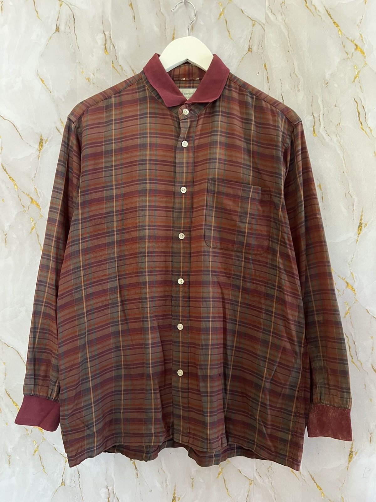 BURBERRY SHIRT BUTTON UP