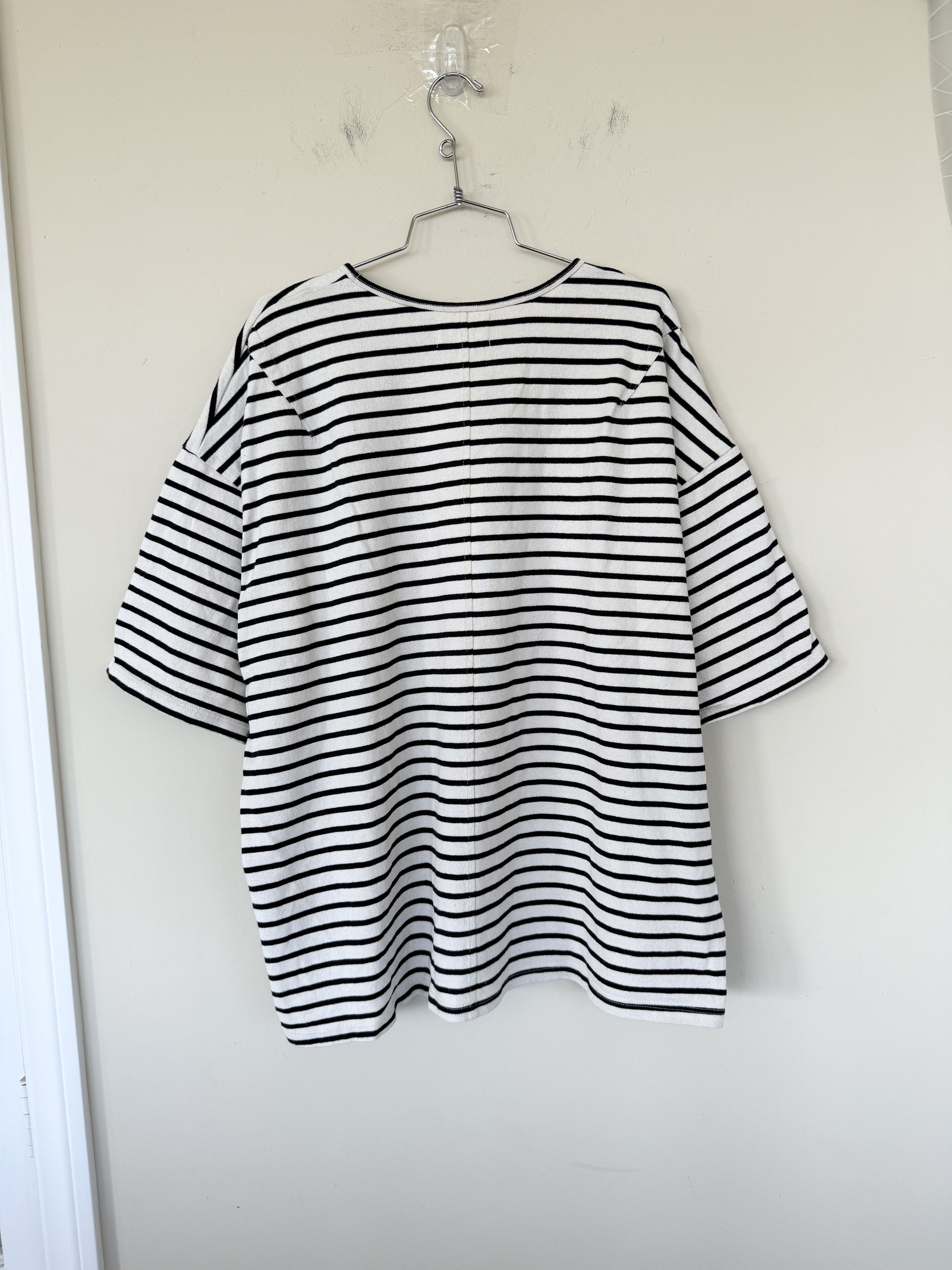 Fear of God Fear of God Striped Boxy Tee 4th Collection Size US XL / EU 56 / 4 - 2 Thumbnail