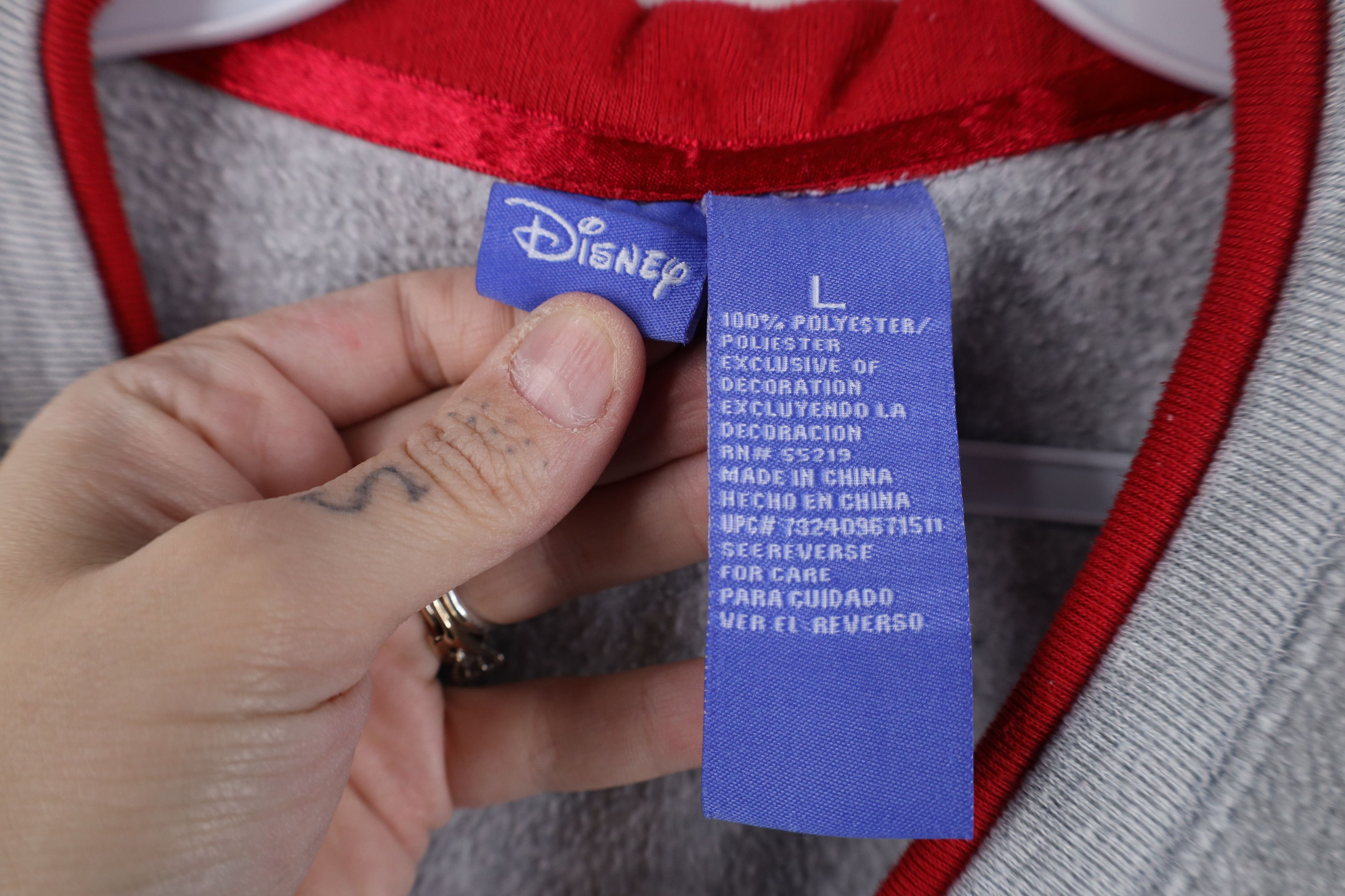 Disney Vintage 90s Y2K Disney Winnie the Pooh V-Neck Sweatshirt Size L / US 10 / IT 46 - 5 Thumbnail