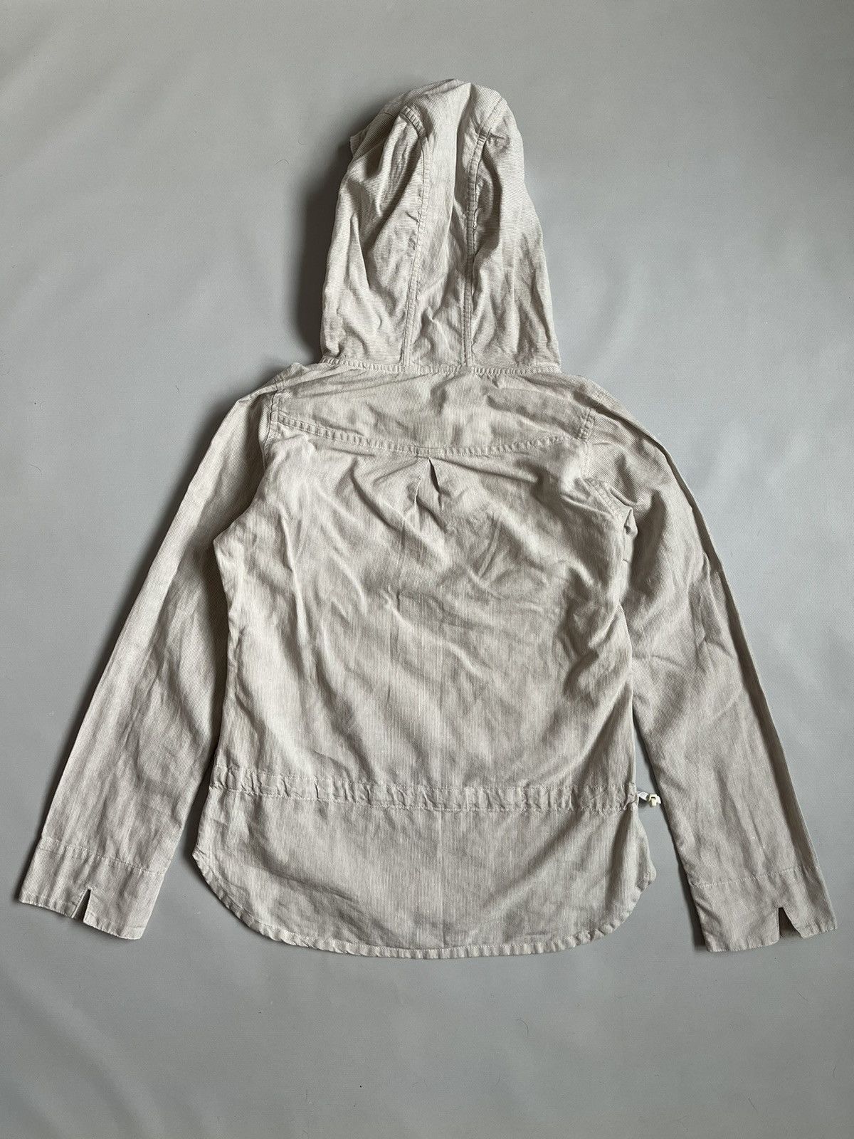 Arc'teryx Arc'teryx Gorpcore Women White Striped Linen Anorak Hoodie Size S / US 4 / IT 40 - 15 Thumbnail