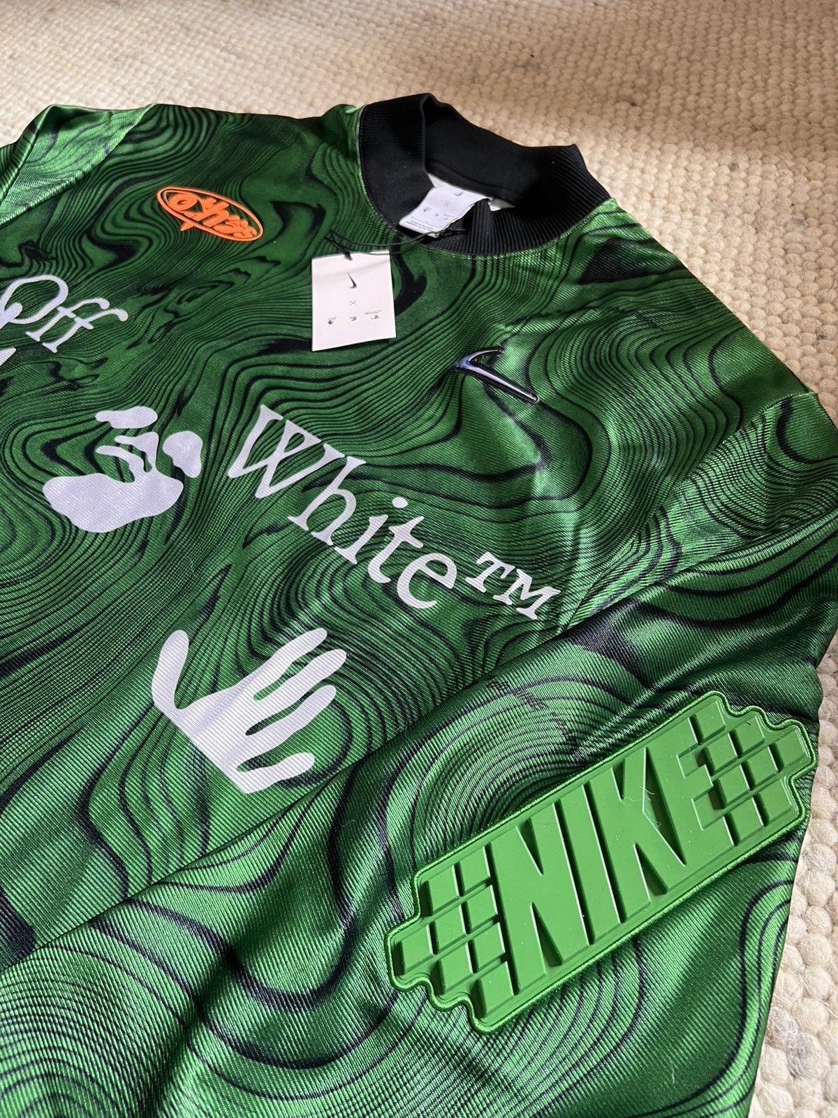 Nike × Off-White Nike x OffWhite Jersey Size US L / EU 52-54 / 3 - 3 Thumbnail