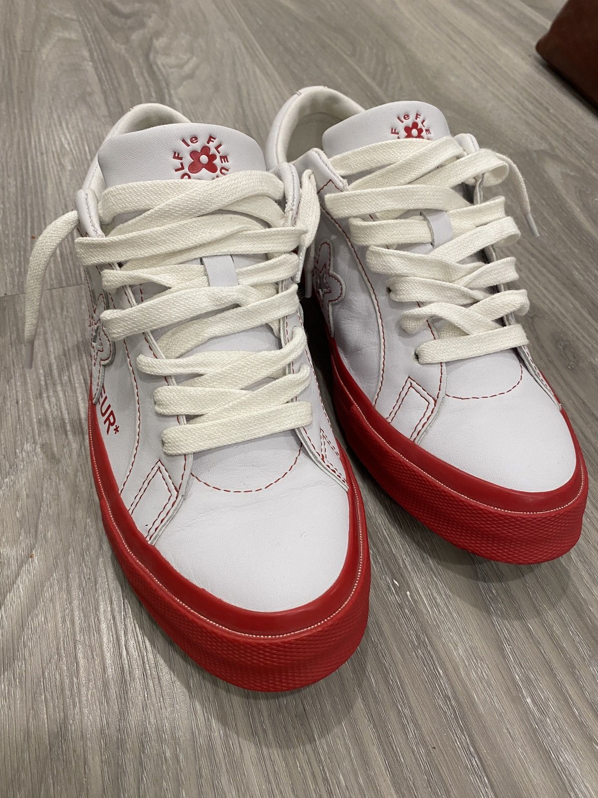 Golf le Fleur Golf Le Fleur Converse Racing Res White Size 9.5 Size US 9.5 / EU 42-43 - 2 Thumbnail