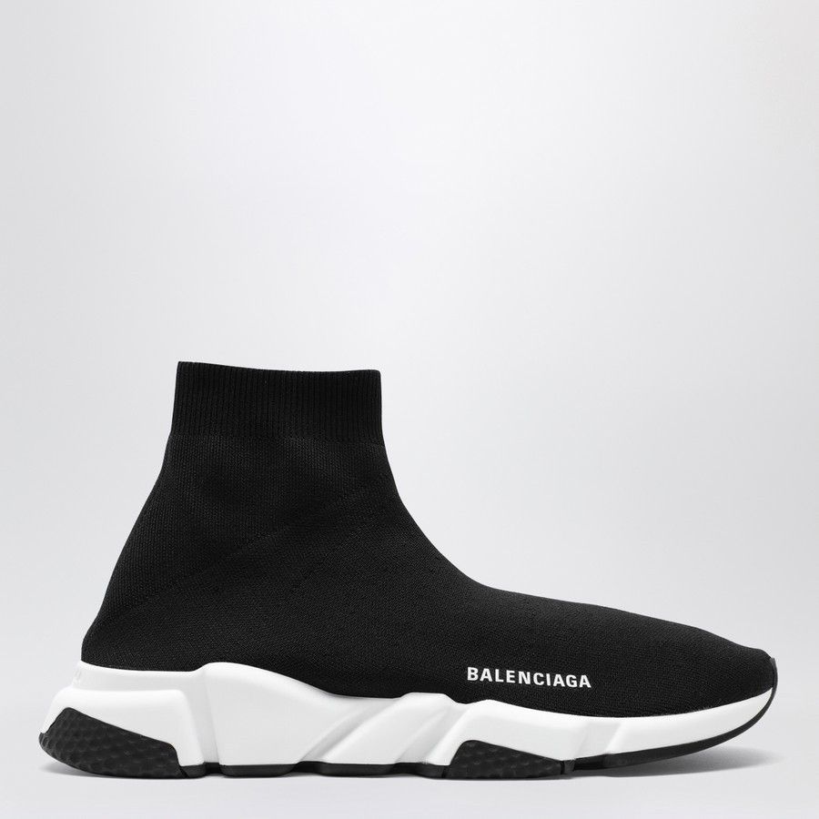 Balenciaga o1d2blof0226 Speed Sneakers in Black/White Size US 13 / EU 46 - 1 Thumbnail