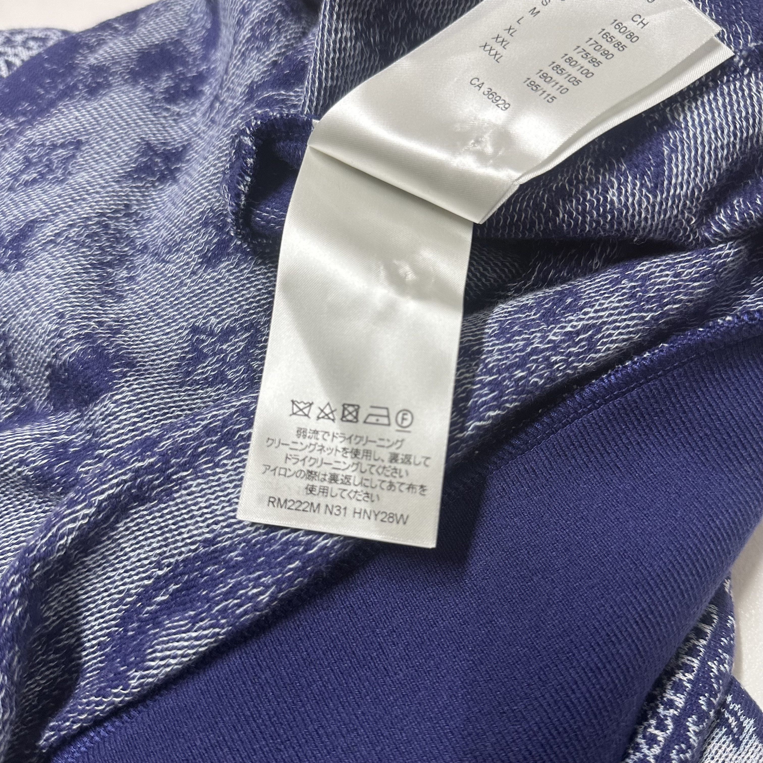 Louis Vuitton Louis Vuitton Bandana size xl Monogram knit sweater hoodie Size US XL / EU 56 / 4 - 13 Thumbnail