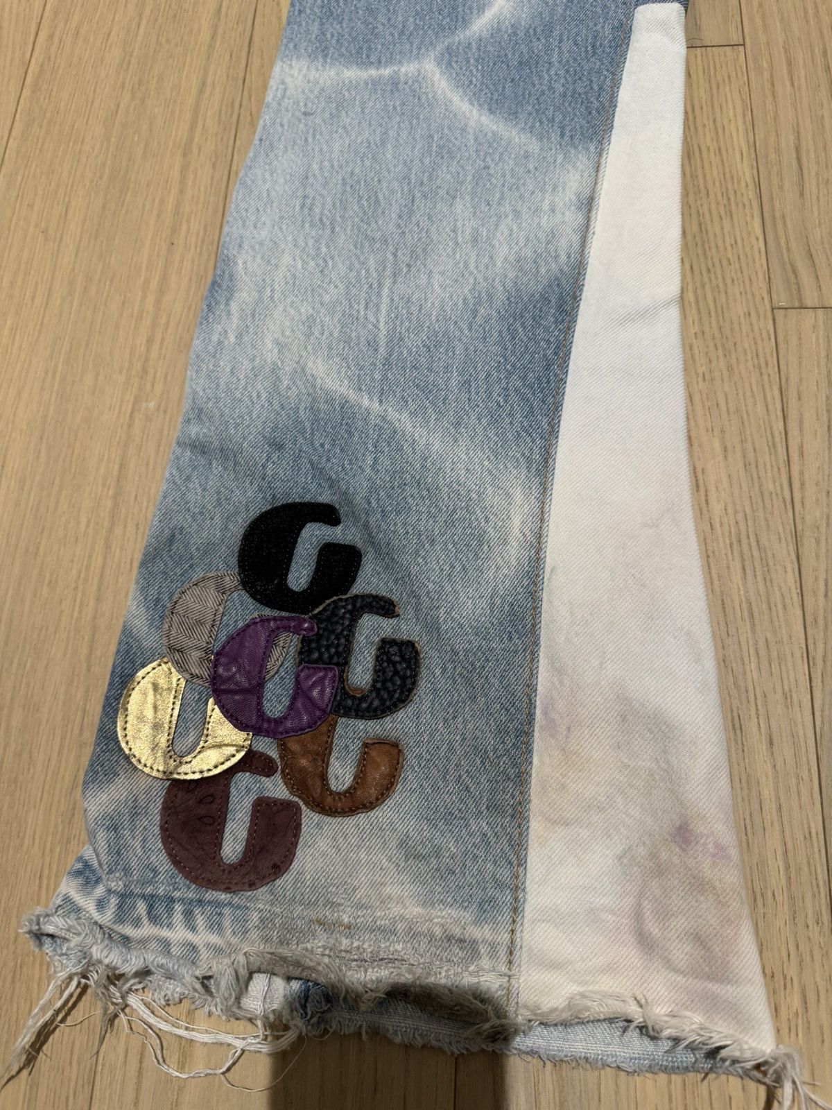 Gallery Dept. G patch la flare jeans Size US 31 - 11 Thumbnail