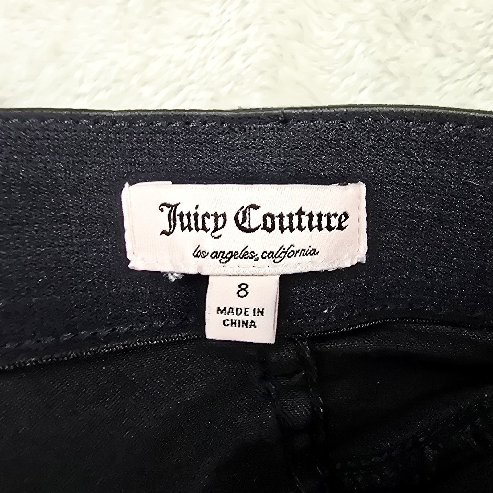 Juicy Couture Juicy Couture Capri Jeans Women Size 8 Black Strech 30x22 Size 30" / US 8 / IT 44 - 4 Thumbnail