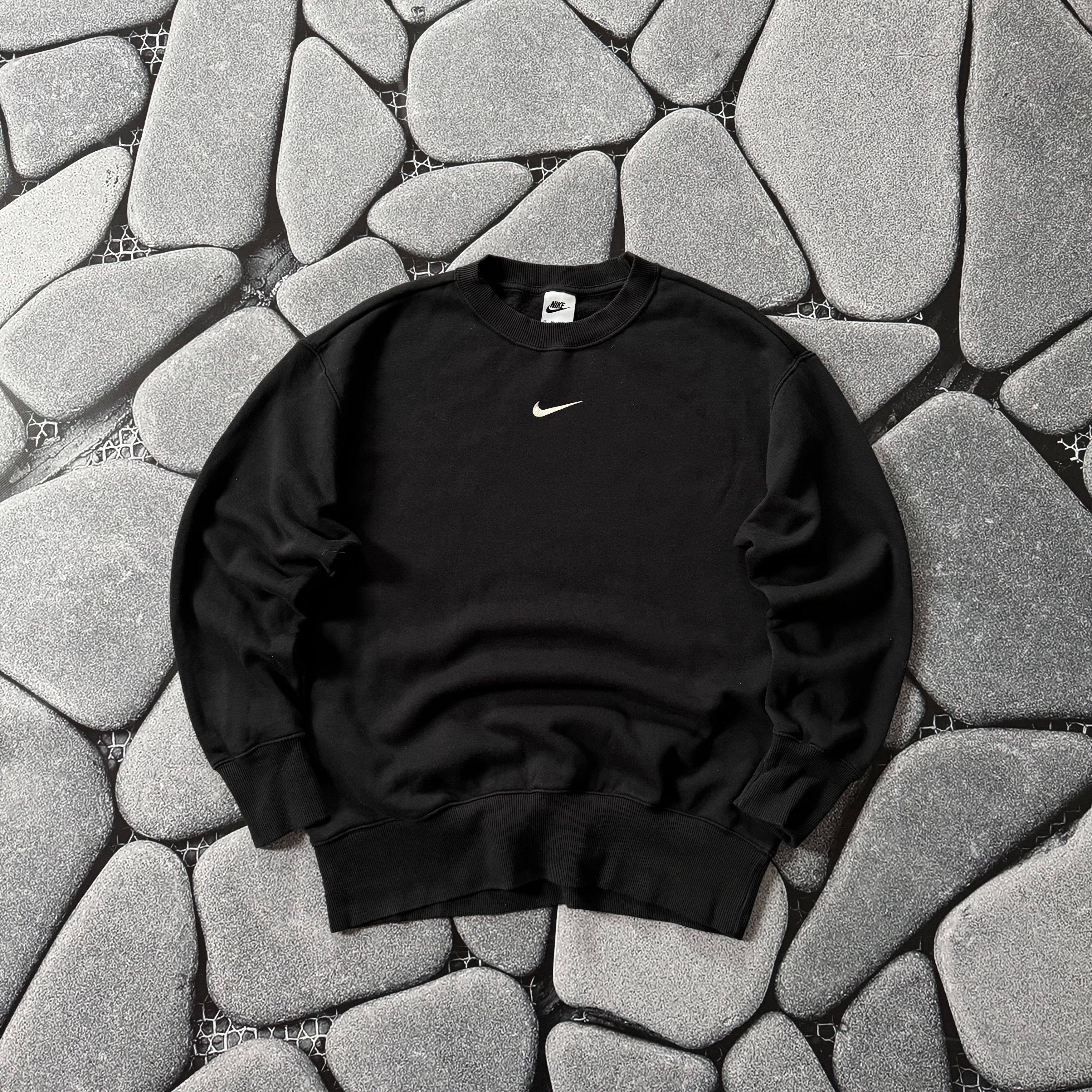 Nike NIKE VINTAGE CENTRE LOGO SWEATSHIRT DRILL Y2K Size US XS / EU 42 / 0 - 2 Thumbnail