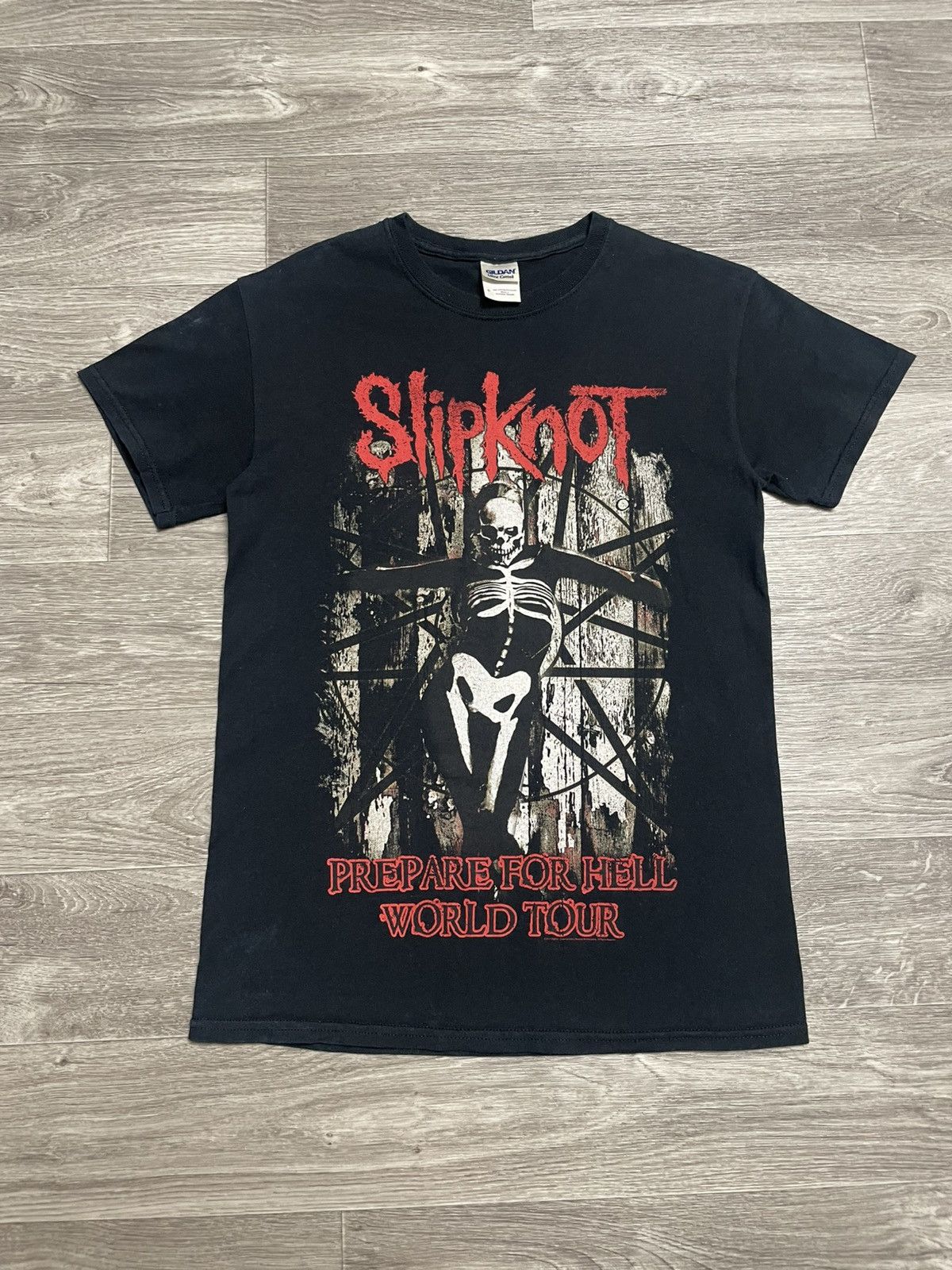 Band Tees Slipknot 2014 Prepare For Hell World Tour Rock Band T-Shirt Size US S / EU 44-46 / 1 - 1 Thumbnail