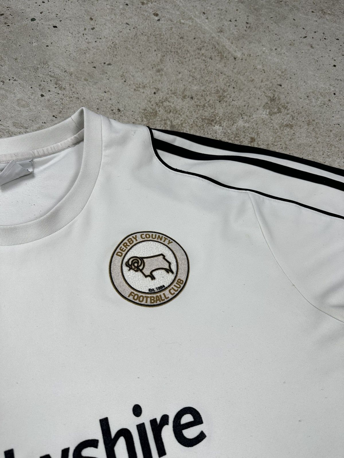 Adidas × Vintage Adidas x Derby County 2007/2008 Home Jersey blokecore Y2K Size US XL / EU 56 / 4 - 10 Thumbnail