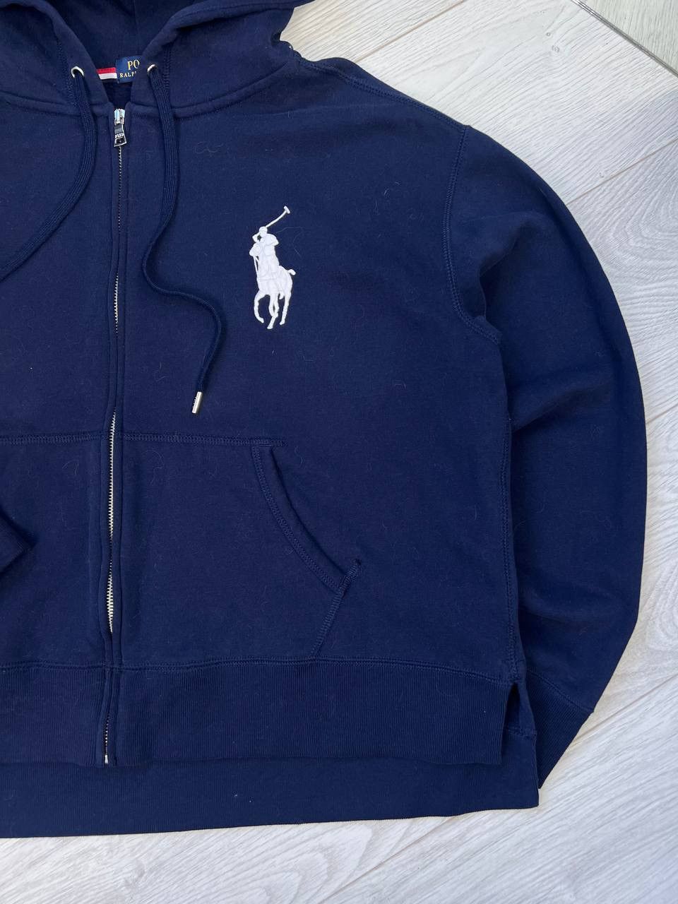 Polo Ralph Lauren × Vintage Vintage Polo Ralph Lauren USA Zip UP Hoodie Y2K Size US XL / EU 56 / 4 - 3 Thumbnail
