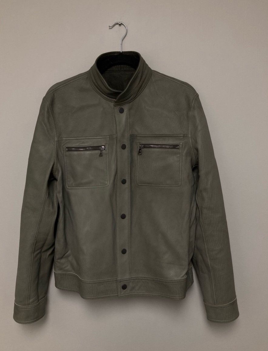 John Varvatos Blair reversible leather jacket Size EU 48 USA 38 Size US M / EU 48-50 / 2 - 5 Thumbnail