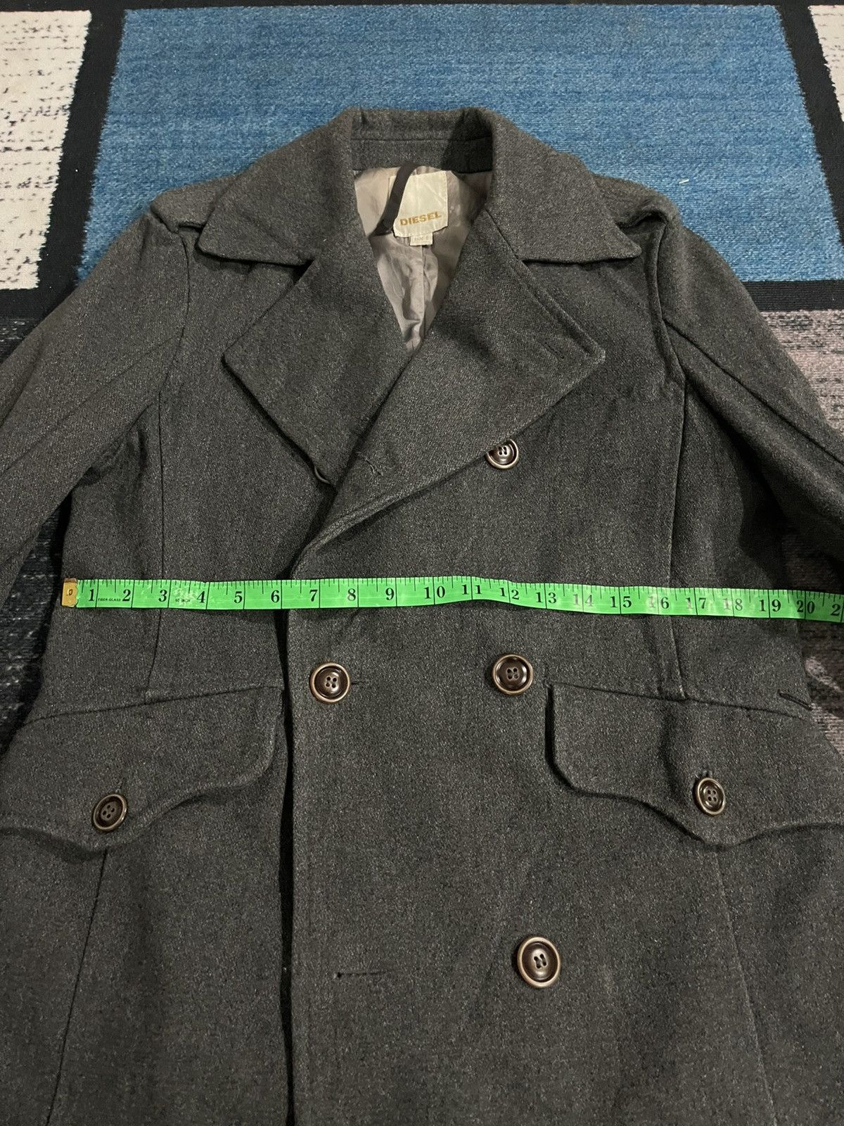 Diesel Vintage Diesel Long Coat Jacket Size US M / EU 48-50 / 2 - 18 Thumbnail
