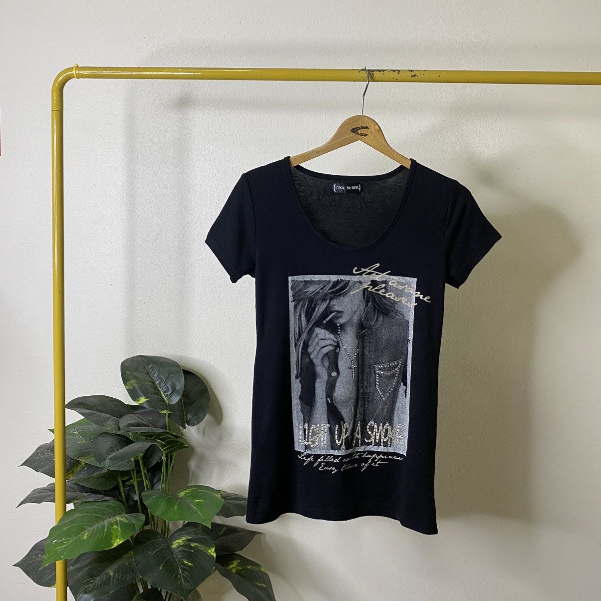 Hysteric Glamour Cecil Mcbee Hysterics Glamour Ifisixwasnine Style Women Tee Size S / US 4 / IT 40 - 1 Thumbnail