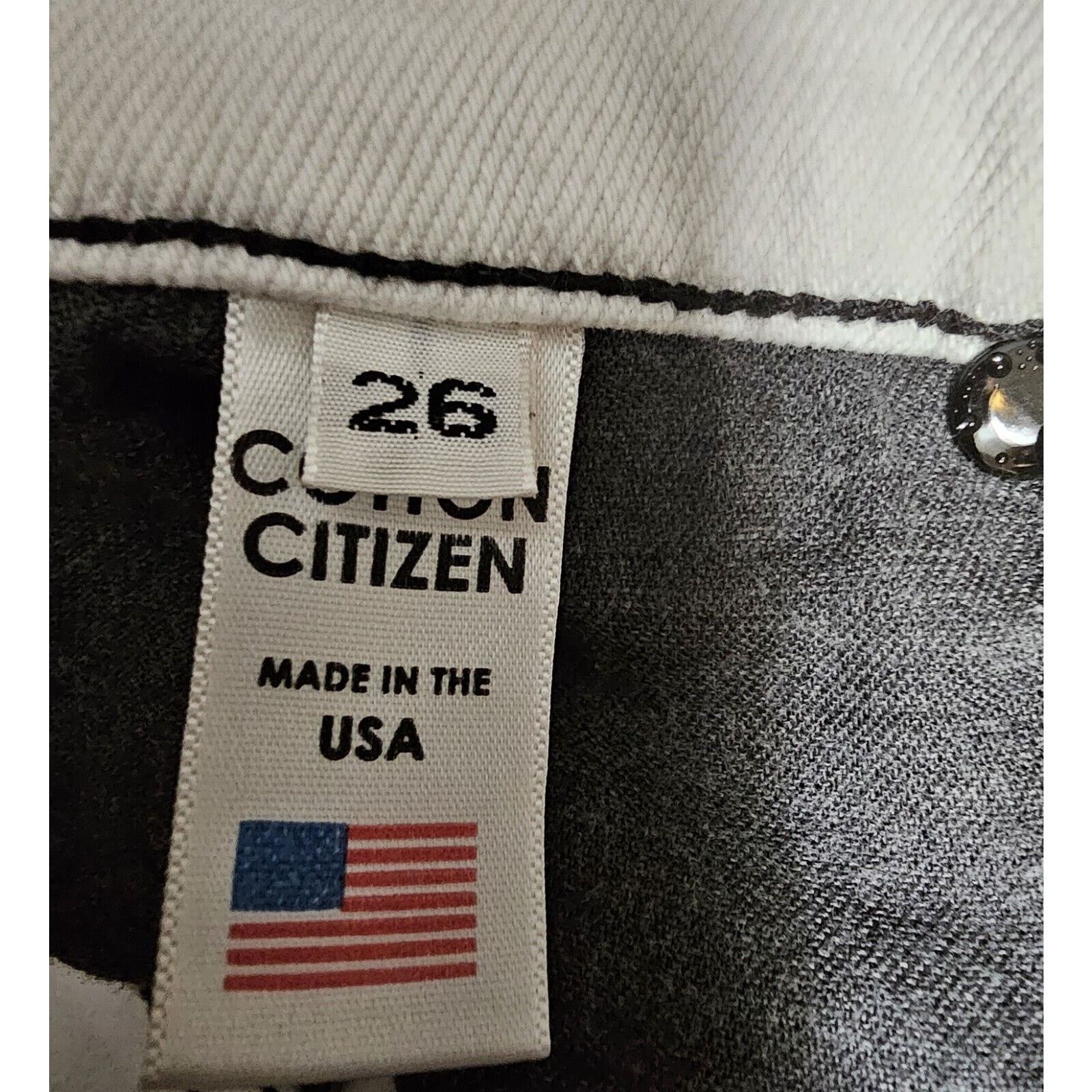 COTTONCITIZEN Cotton Citizen Women's Vickie Flare Wide Leg Jeans Size 26 Size 26" / US 2 / IT 38 - 6 Thumbnail