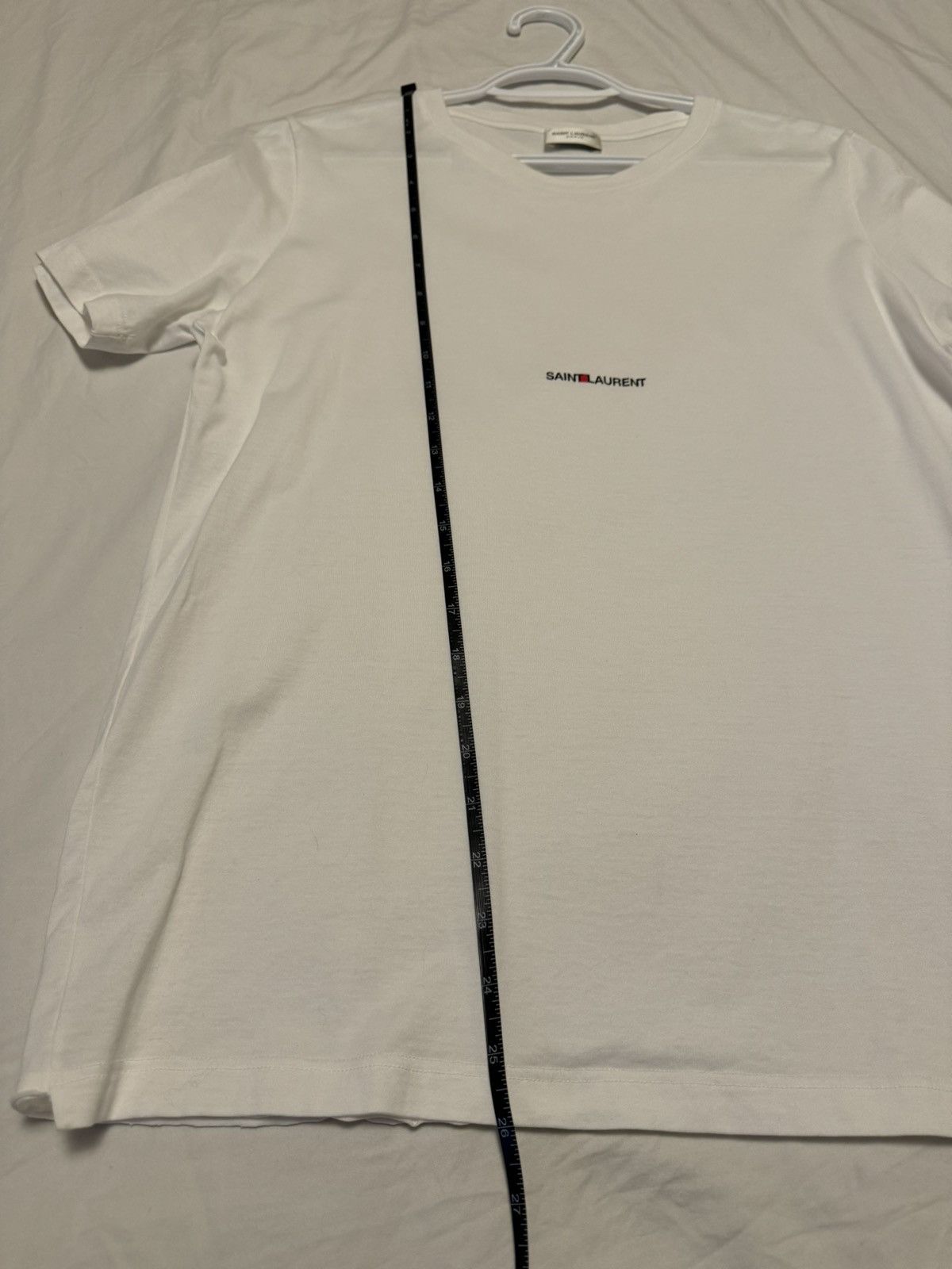 Saint Laurent Paris Saint Laurent Logo T Shirt Size US M / EU 48-50 / 2 - 7 Thumbnail