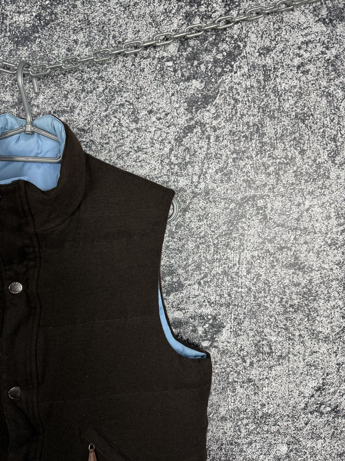 Hackett Men’s Hacket London Reversible Down Vest Puffer Gilet Size S Size US S / EU 44-46 / 1 - 15 Thumbnail