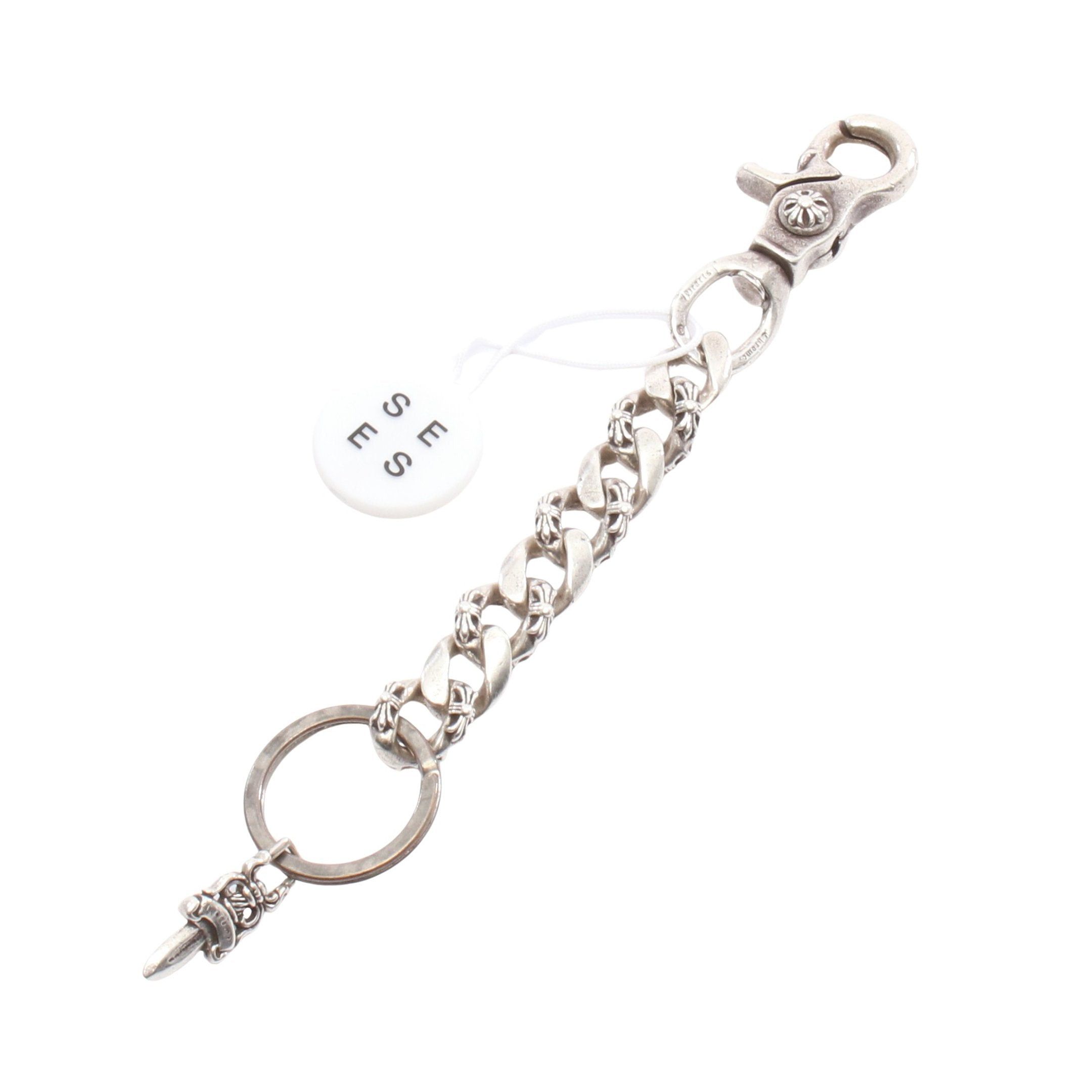 Chrome Hearts Chrome Hearts Clp Chn Fancy-L Key Ring Sv925 Silver Size ONE SIZE - 1 Thumbnail