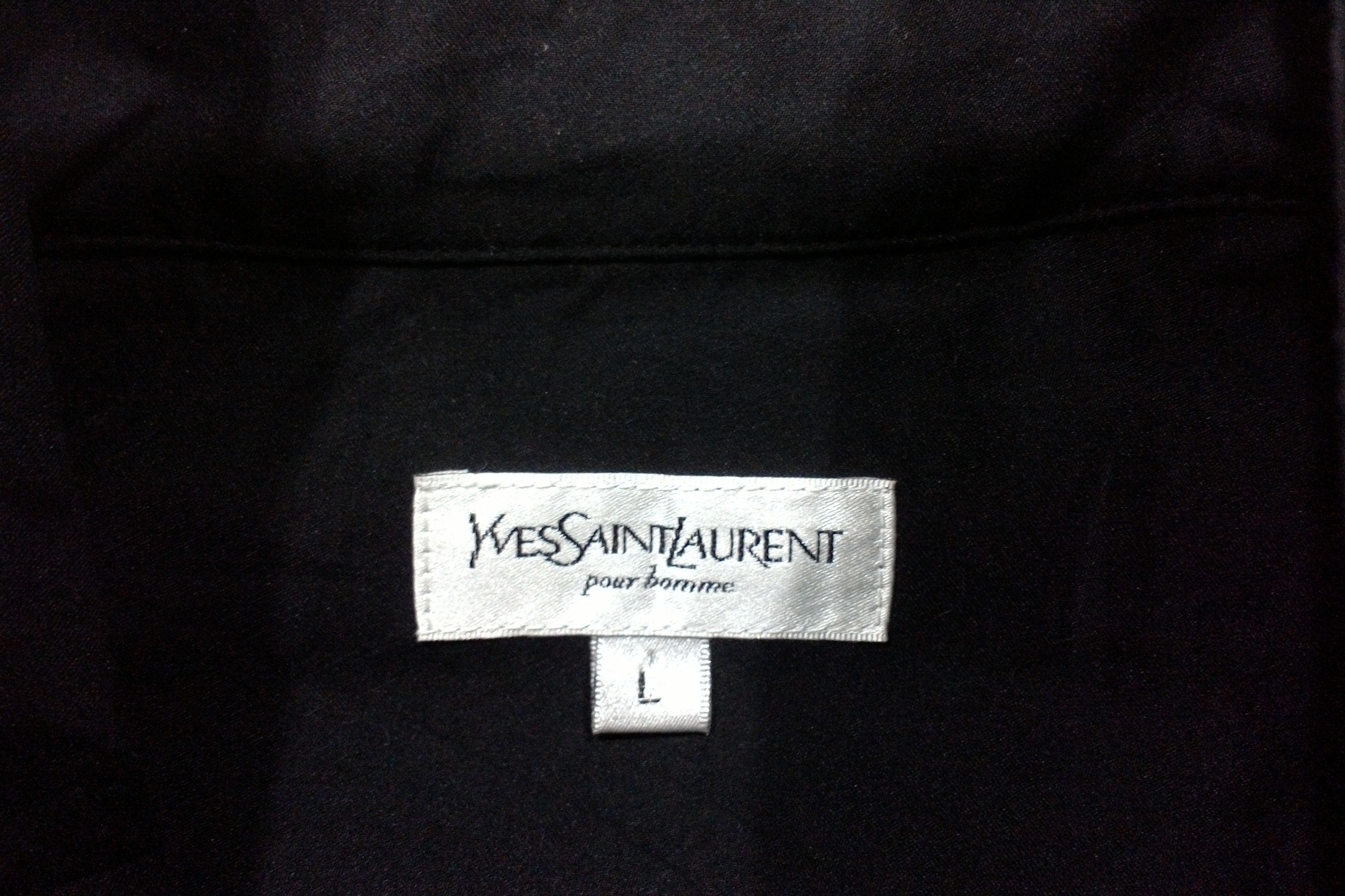 Japanese Brand × Yves Saint Laurent YSL pour homme Embordiery Big Logo Jacket Size US L / EU 52-54 / 3 - 7 Thumbnail
