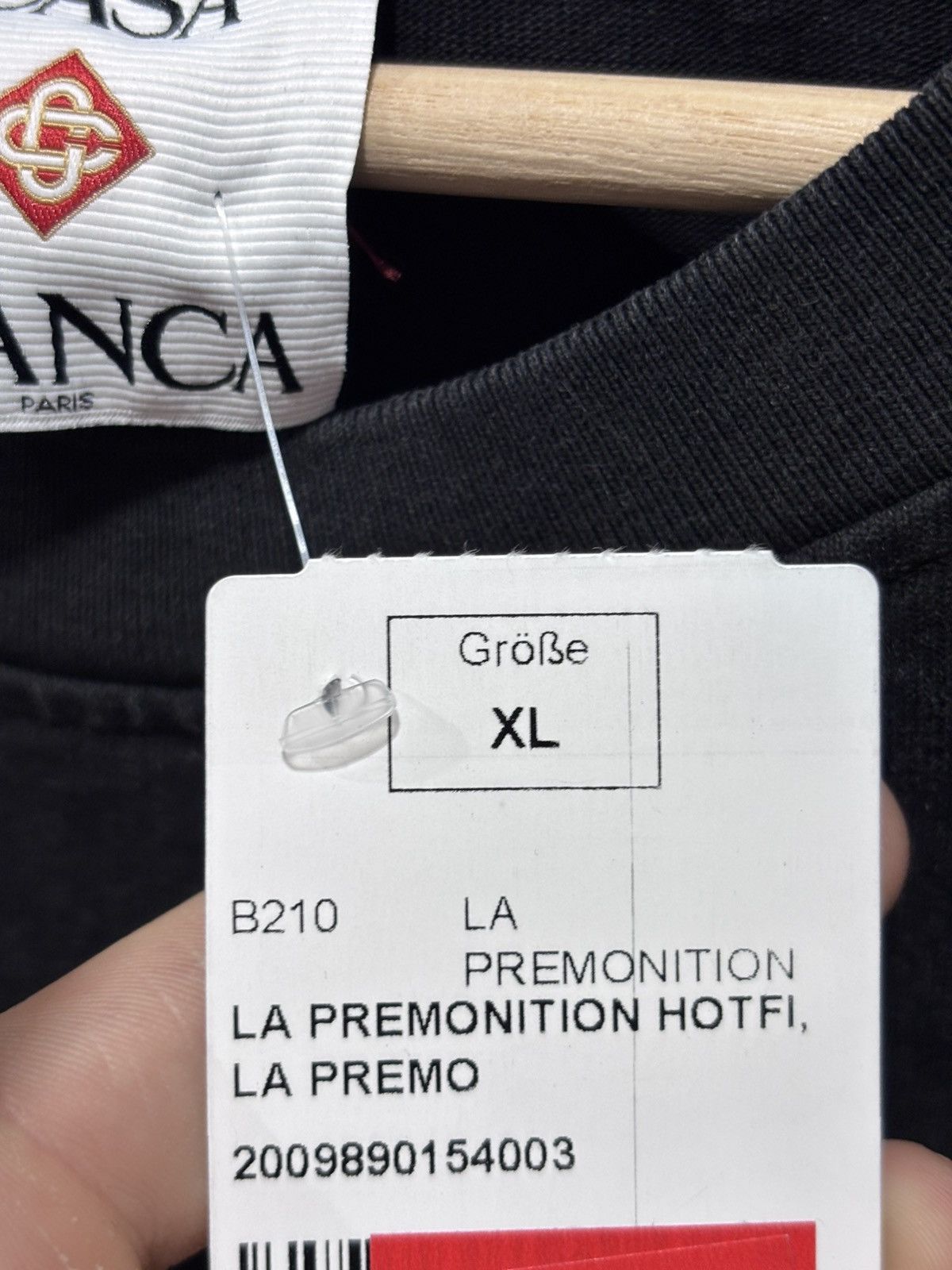 Casablanca Casablanca La Premonition Black Tee Size US XL / EU 56 / 4 - 4 Thumbnail