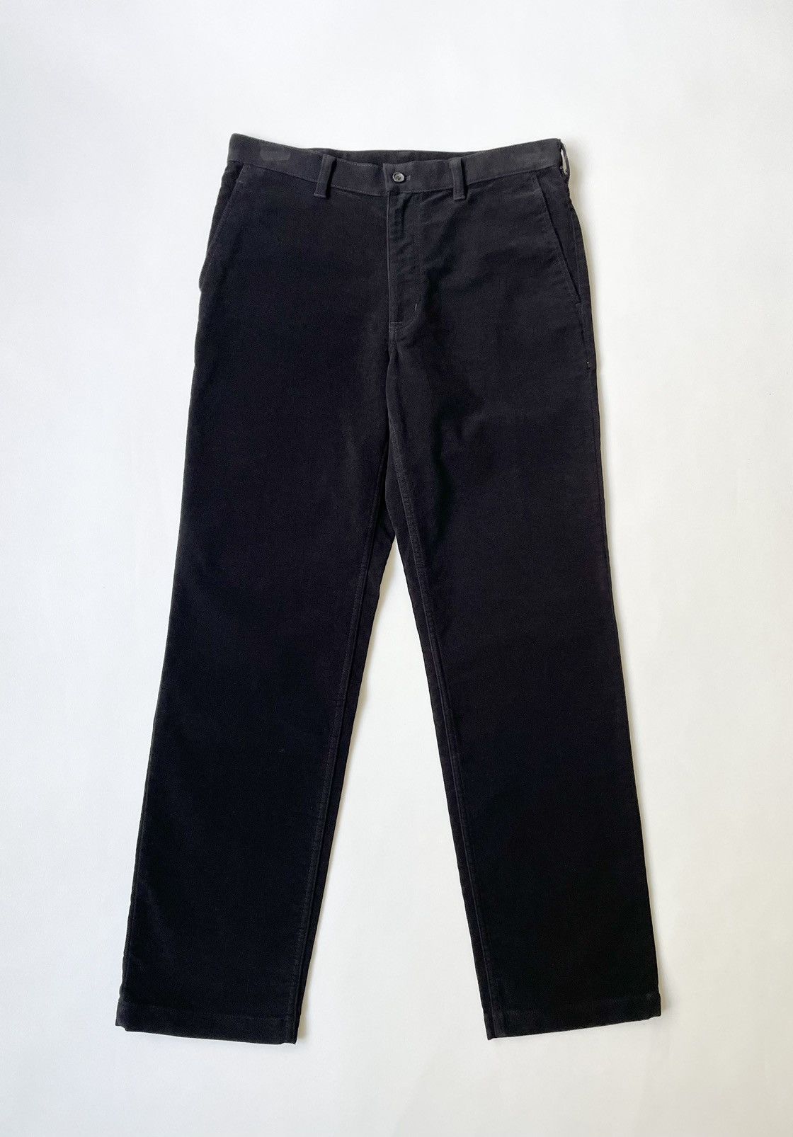 Comme des Garcons A/W 10 Black Moleskin Trousers Size US 32 / EU 48 - 14 Thumbnail