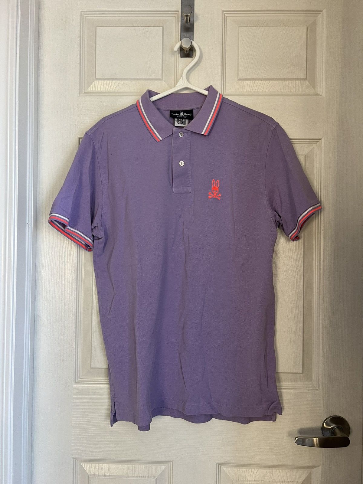 Psycho bunny lavender polo