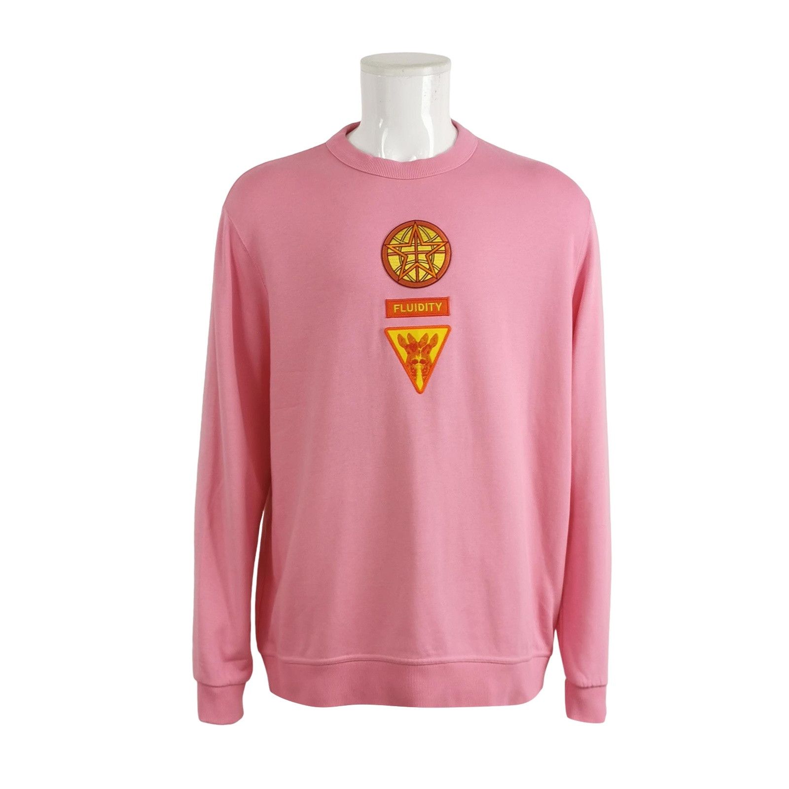 Burberry Burberry FLUIDITY Patch Graphic Sweatshirt XL Size US XL / EU 56 / 4 - 1 Thumbnail