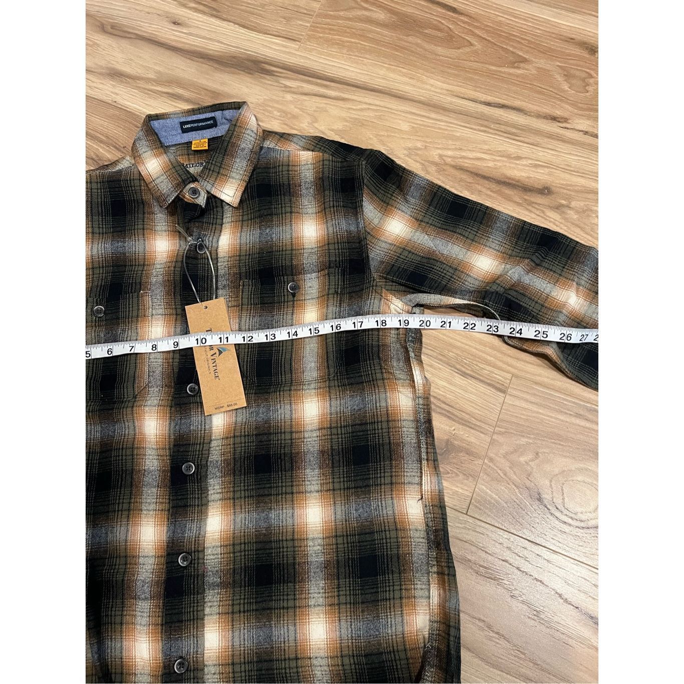 Other Tailor Vintage NWT evergreen lodge Plaid Long Sleeve Men But Size US S / EU 44-46 / 1 - 8 Thumbnail