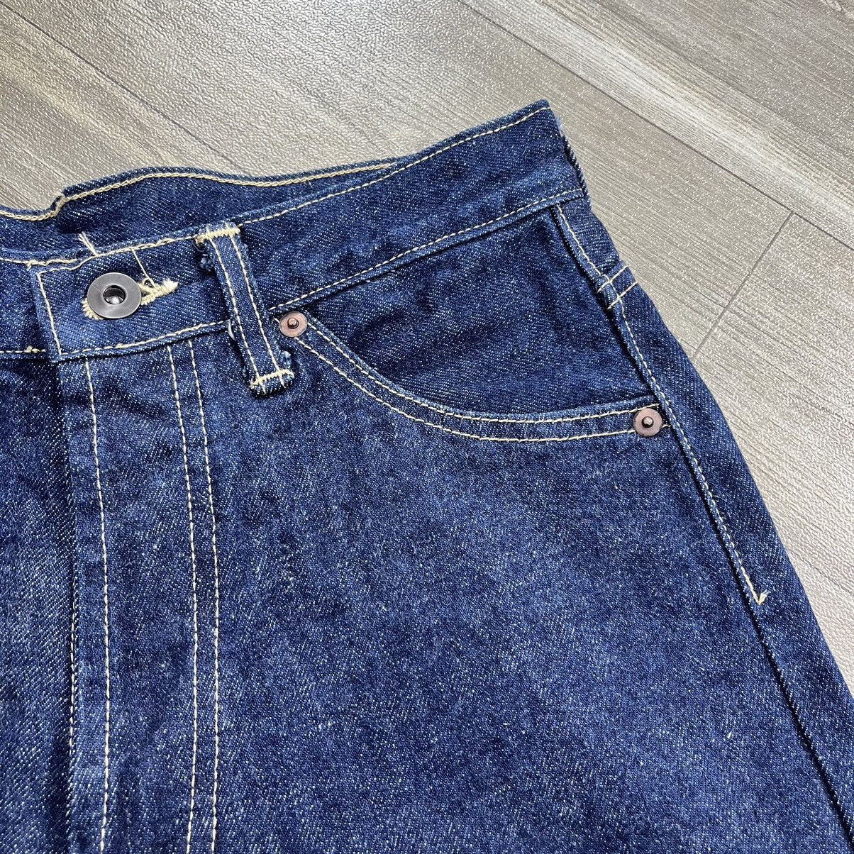 Evisu × Japanese Brand Y2K Japanese Brand Like Evisu Selvedge Buckle Back Jeans Size US 28 / EU 44 - 6 Thumbnail