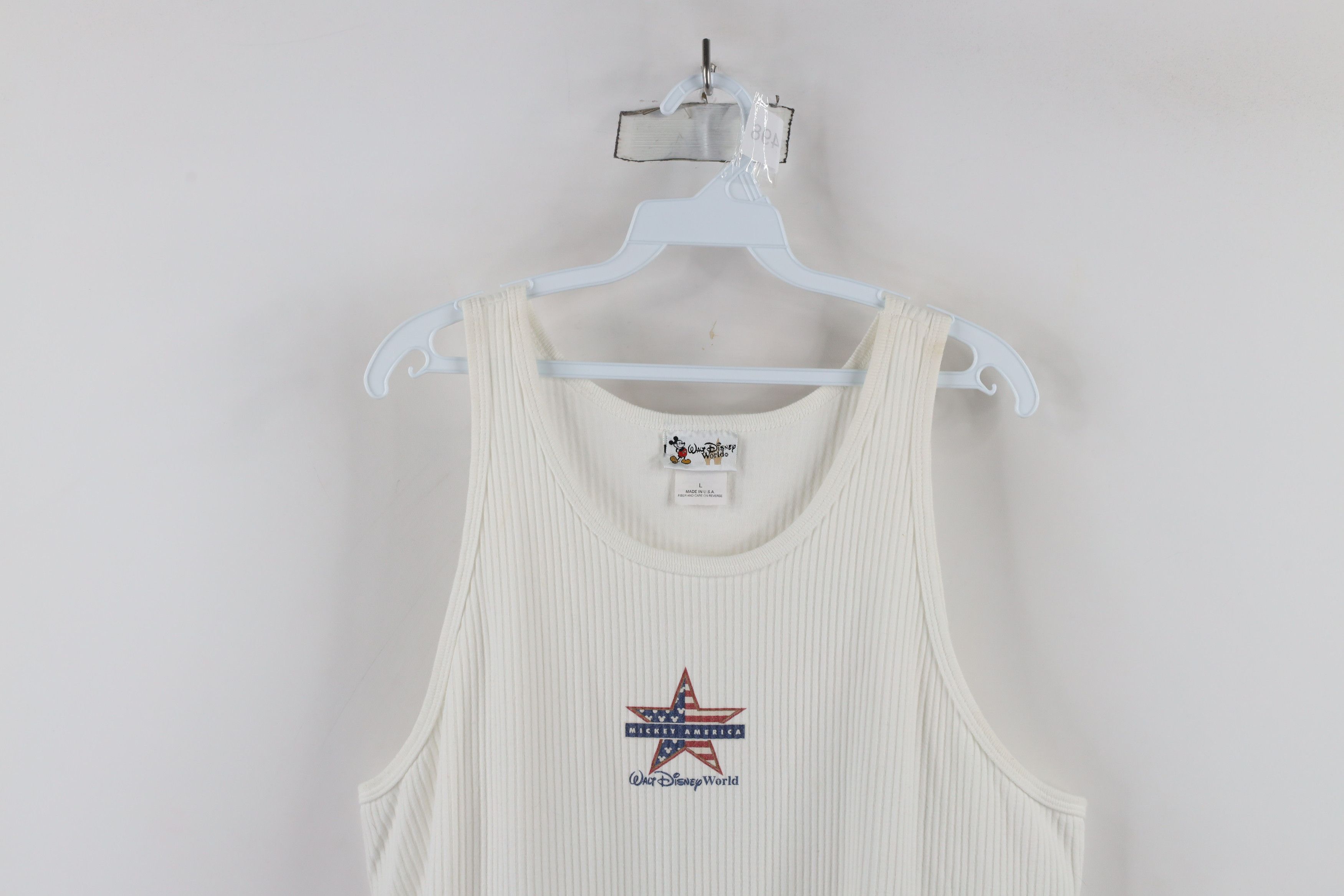 Disney × Vintage Vintage 90s Walt Disney World Mickey America Top T-Shirt Size US L / EU 52-54 / 3 - 2 Thumbnail