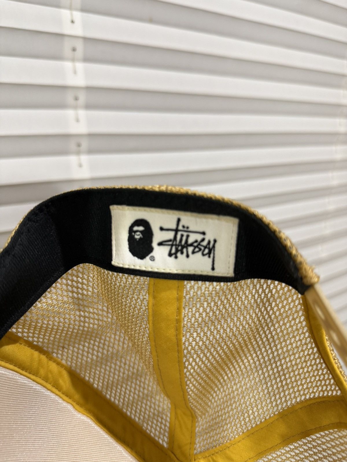 Bape × Stussy SS22 Trucker Cap Size ONE SIZE - 5 Thumbnail