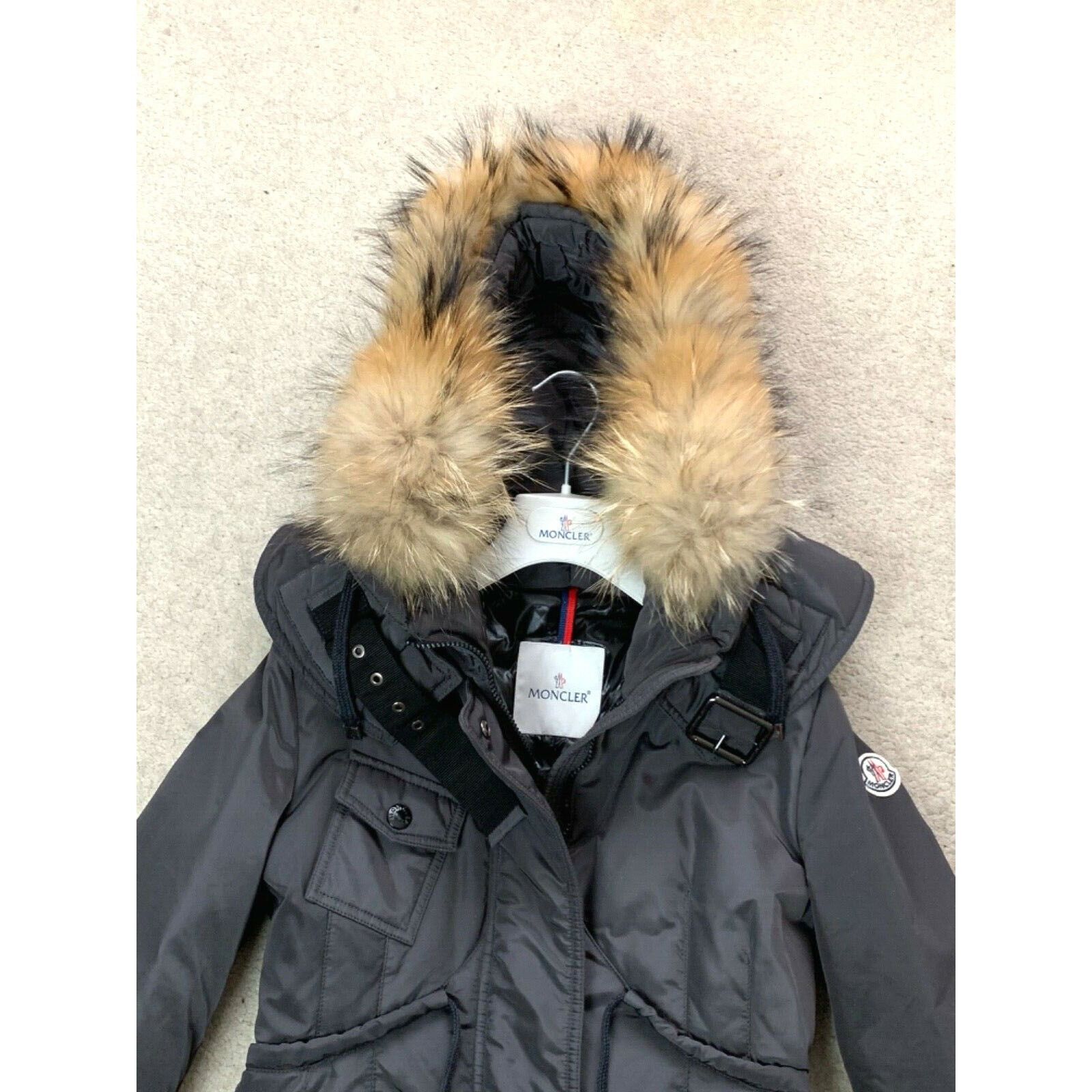 Moncler Women's MONCLER PHALANGERE Down Jacket Coat Parka Size 0 XS Size XS / US 0-2 / IT 36-38 - 7 Thumbnail