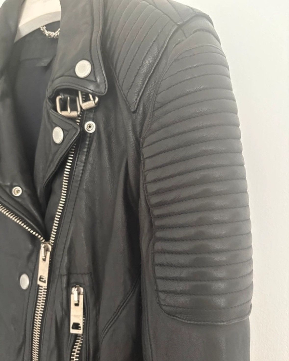 Burberry Prorsum RARE PRORSUM LEATHER BIKER JACKET Size M / US 6-8 / IT 42-44 - 5 Thumbnail