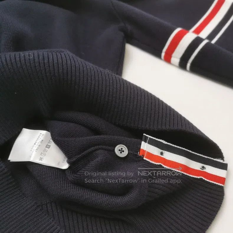 Thom Browne Thom Browne Round neck knit sweater Size US XS / EU 42 / 0 - 4 Thumbnail