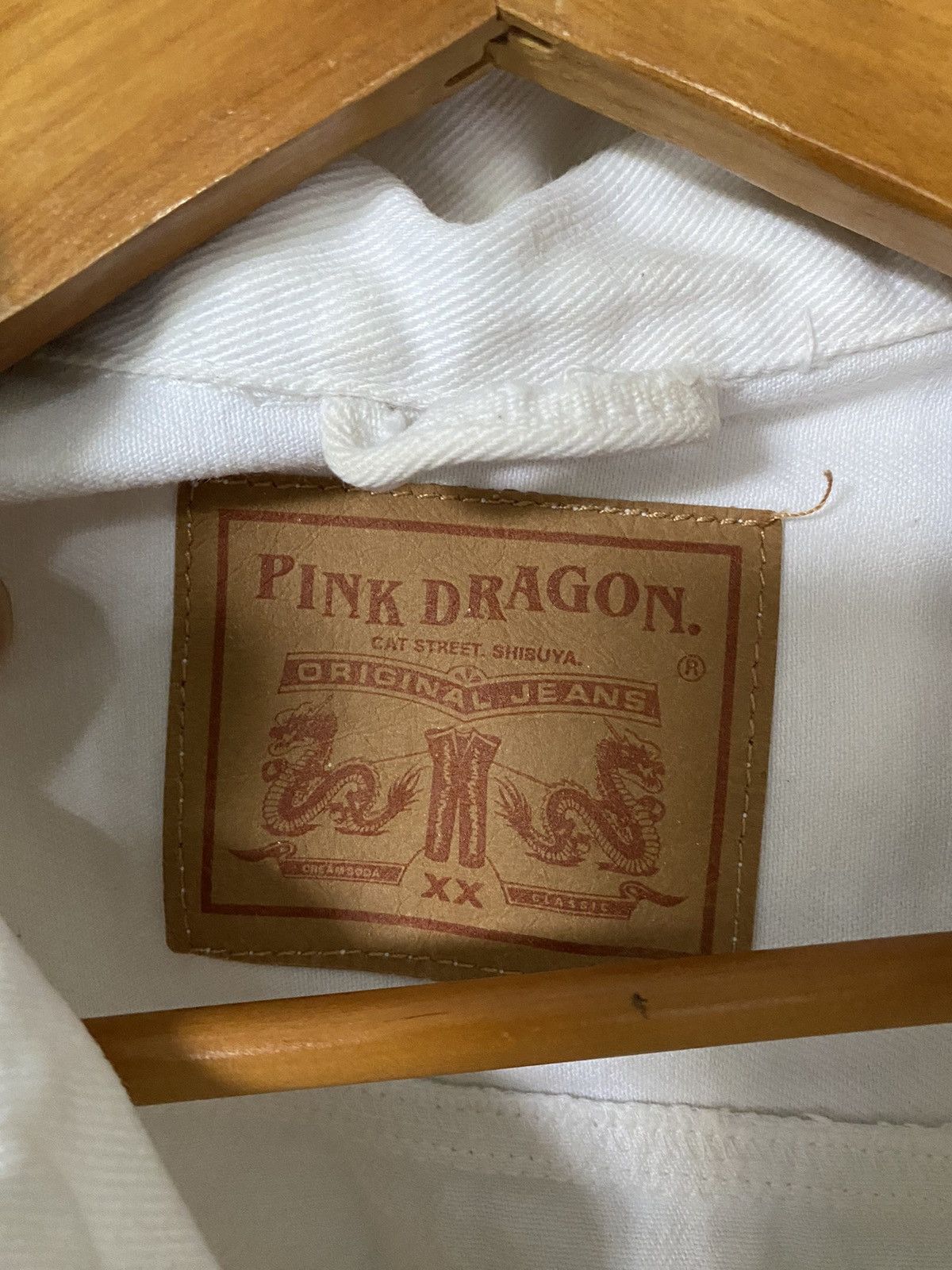 Japanese Brand Vtg Cream Soda Pink Dragons black Cat trucker Size US M / EU 48-50 / 2 - 15 Thumbnail