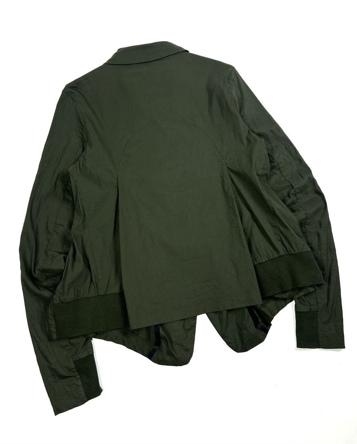 Rundholz rare Rundholz Women’s Linen Blend Avant Garde Blazer Jacket Size XS / US 0-2 / IT 36-38 - 9 Thumbnail