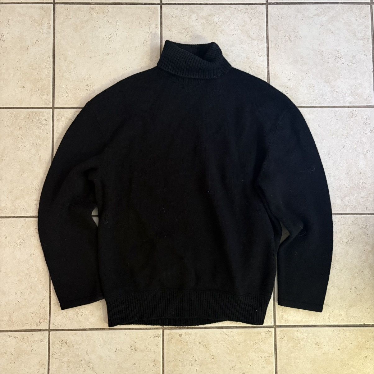 Balenciaga balenciaga deconstructed hem wool turtleneck Size US M / EU 48-50 / 2 - 2 Thumbnail