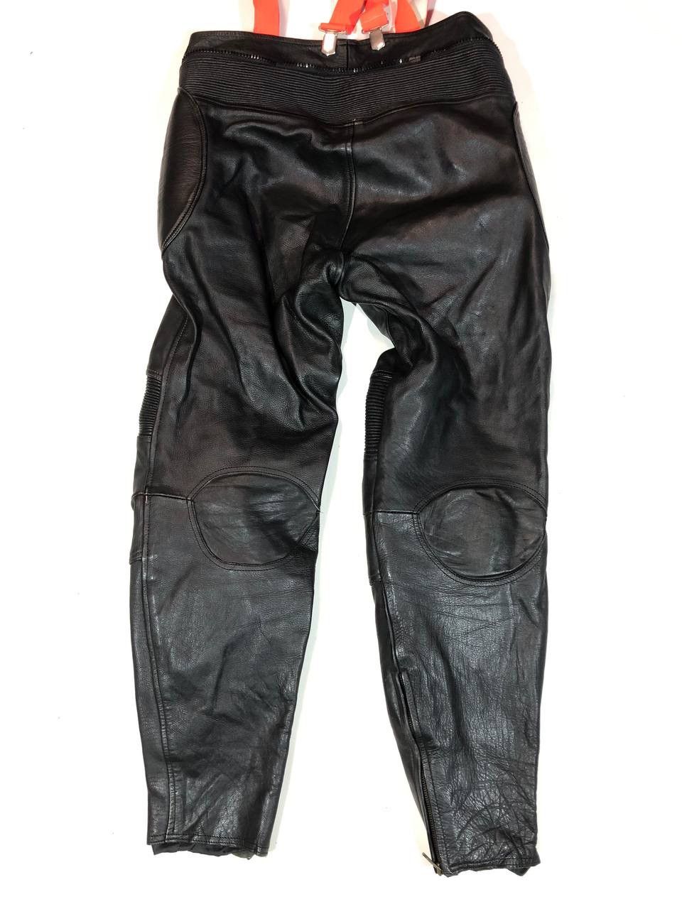 Hein Gericke Hein Gericke Moto Biker Leather Pants Vintage Size US 35 - 5 Thumbnail