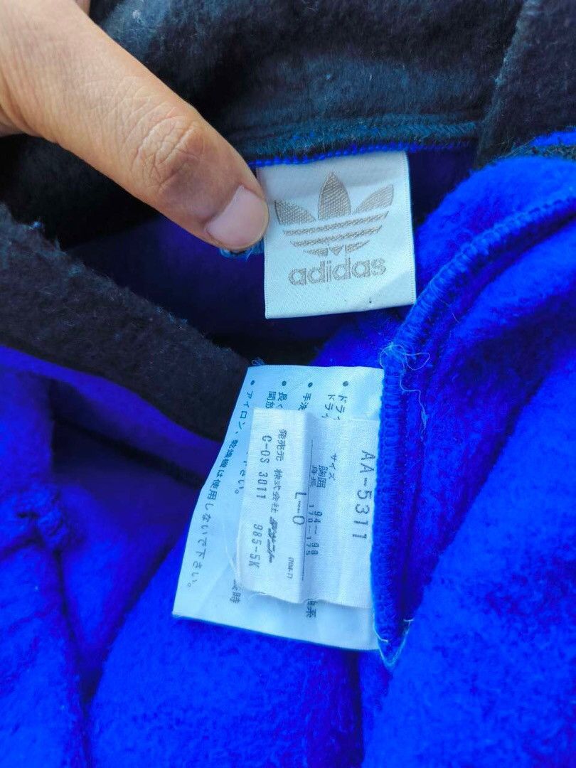 Adidas × Vintage Vintage 90a Adidas Decente Fleece Size US L / EU 52-54 / 3 - 5 Thumbnail