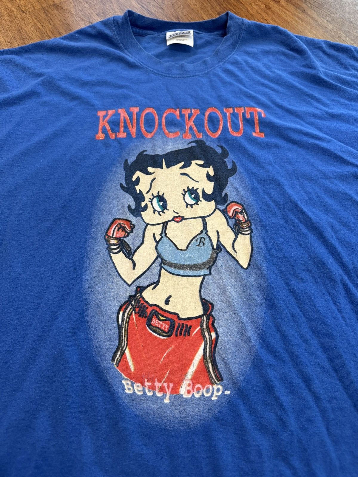 Vintage Vintage 90’s Betty Boop Knockout Boxing Boxer Cartoon XL Size US XL / EU 56 / 4 - 1 Thumbnail