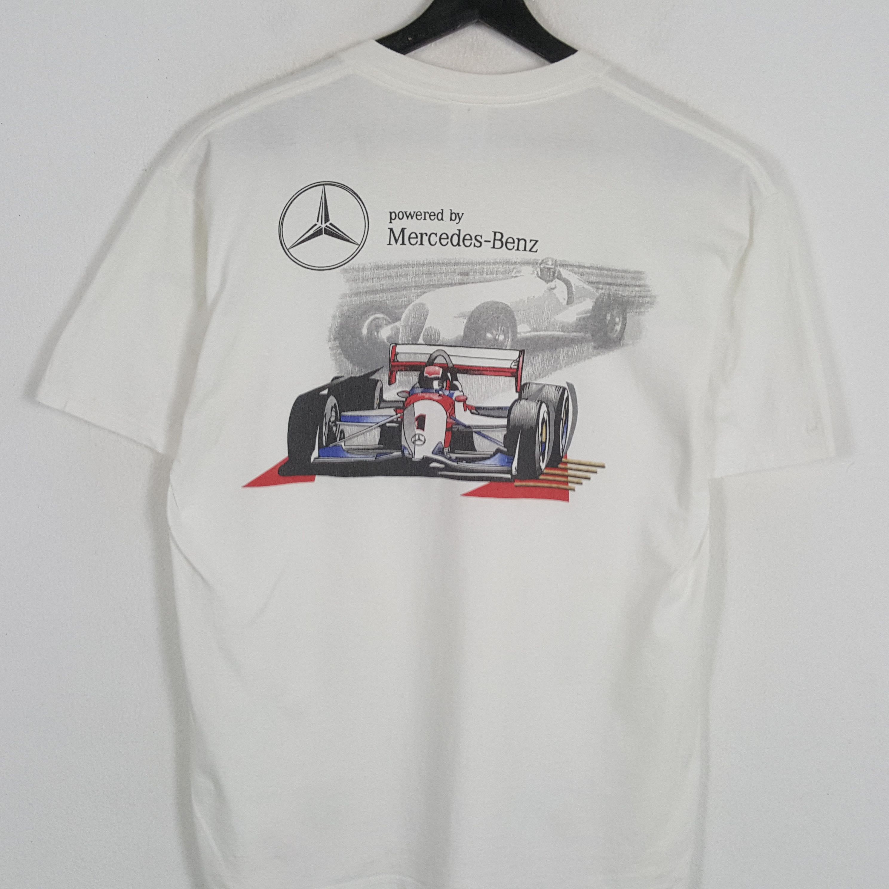 Mercedes-Benz × Vintage MERCEDES BENZ F1 Formula One Racing Vintage Tshirt Size US L / EU 52-54 / 3 - 2 Thumbnail