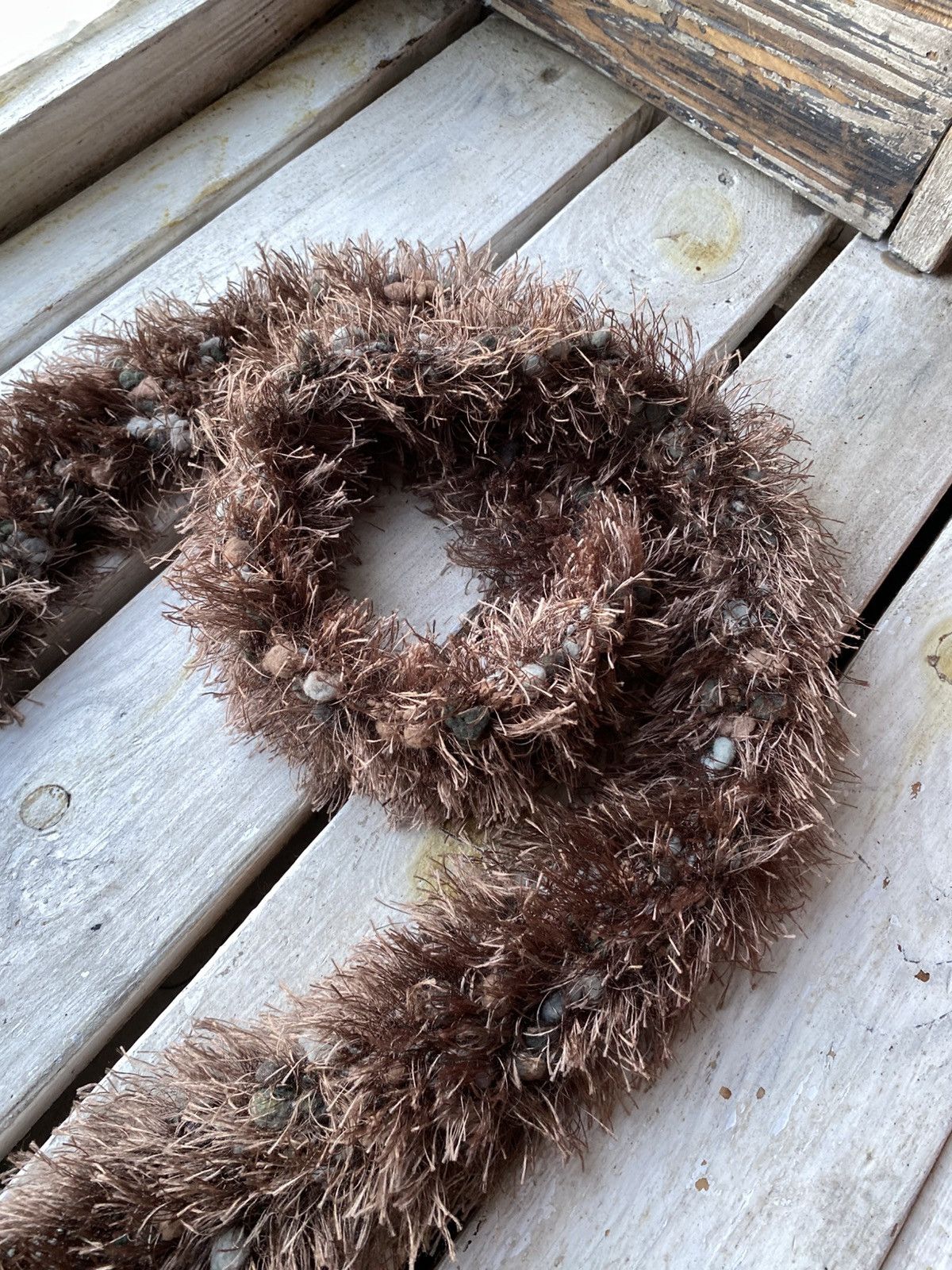 Japanese Brand × Vintage Avant Garde japanese fuzzy mohair Opium scarf vintage y2k Size ONE SIZE - 3 Thumbnail