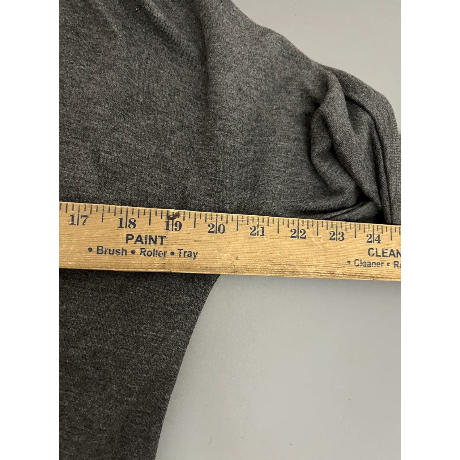 Talbots Talbots Women's Size Medium Gray Heavy Knit 3/4 Sleeve Crew Neck Sweater Size M / US 6-8 / IT 42-44 - 4 Thumbnail