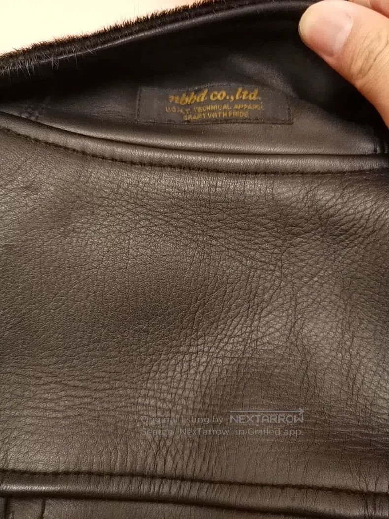 Neighborhood Neighborhood Horsehair Winter Leather Jacket Size US M / EU 48-50 / 2 - 6 Thumbnail