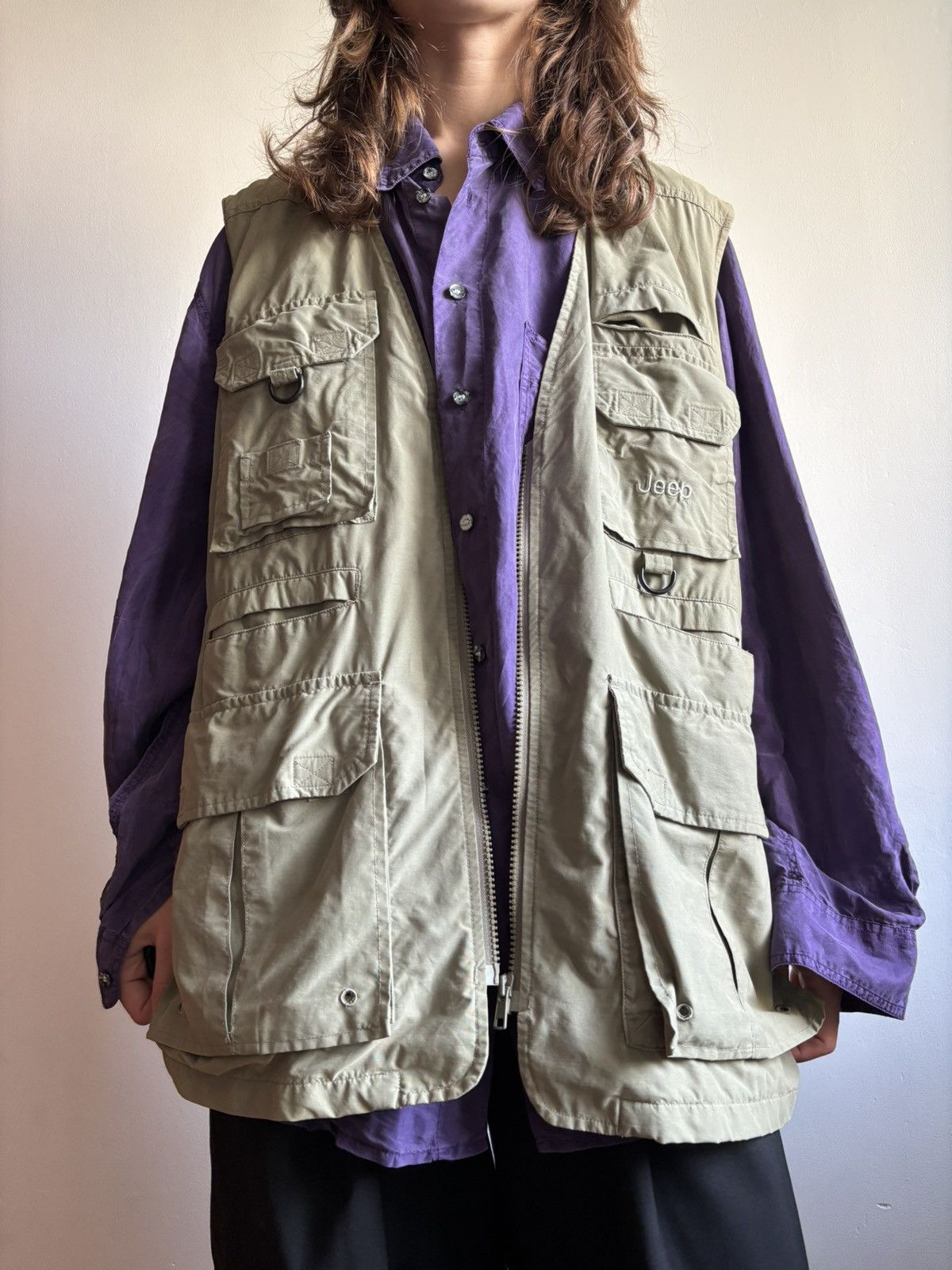 Jeep Jeep brand Utility Fishing Outdoor Multipocket Vest Y2K Size US M / EU 48-50 / 2 - 3 Thumbnail