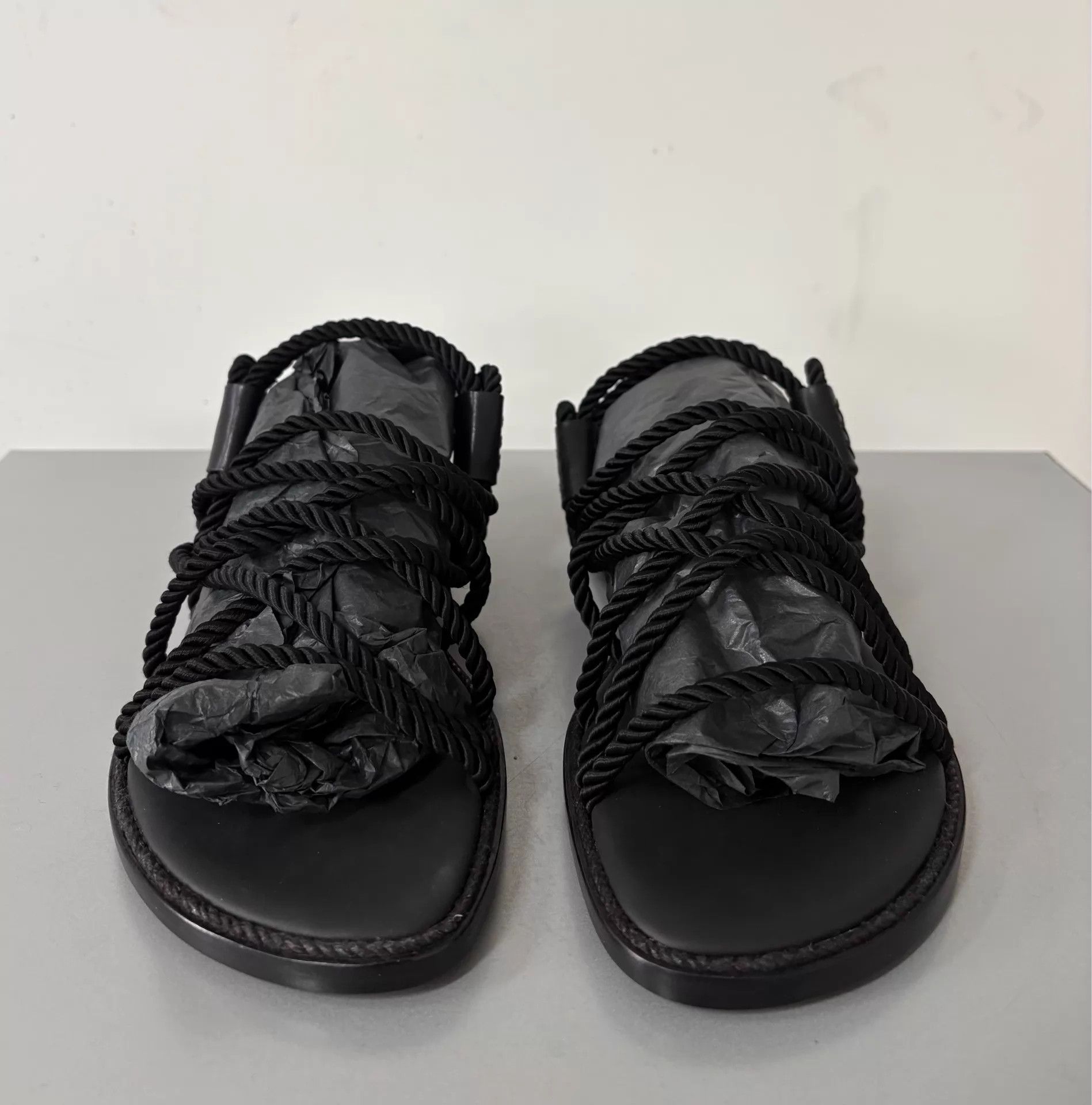 Ann Demeulemeester Ann Demeulemeester 20ss Men's Strappy Sandal 42 NIB Size US 9 / EU 42 - 4 Thumbnail